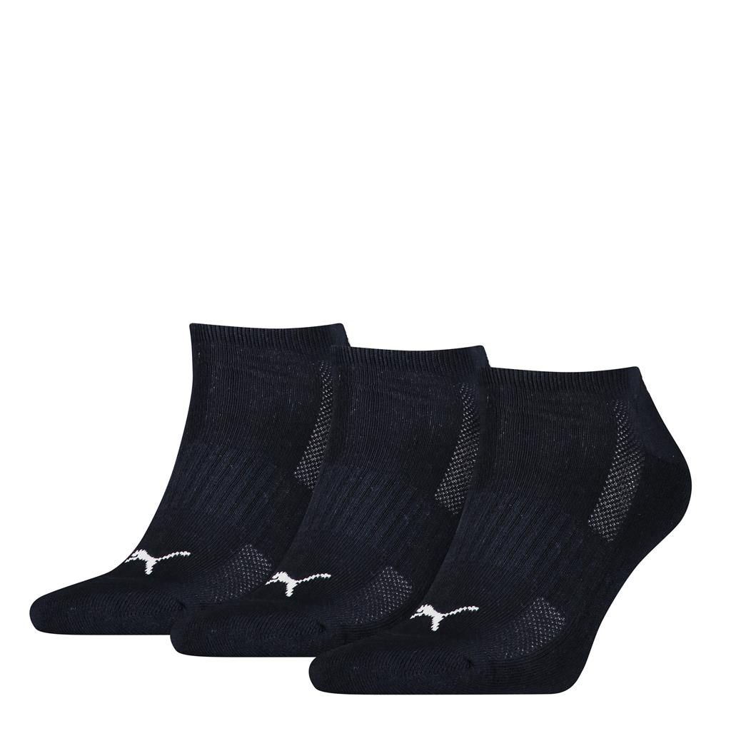 PUMA Cushioned Sneakersokken Unisex 3-Pack Navy