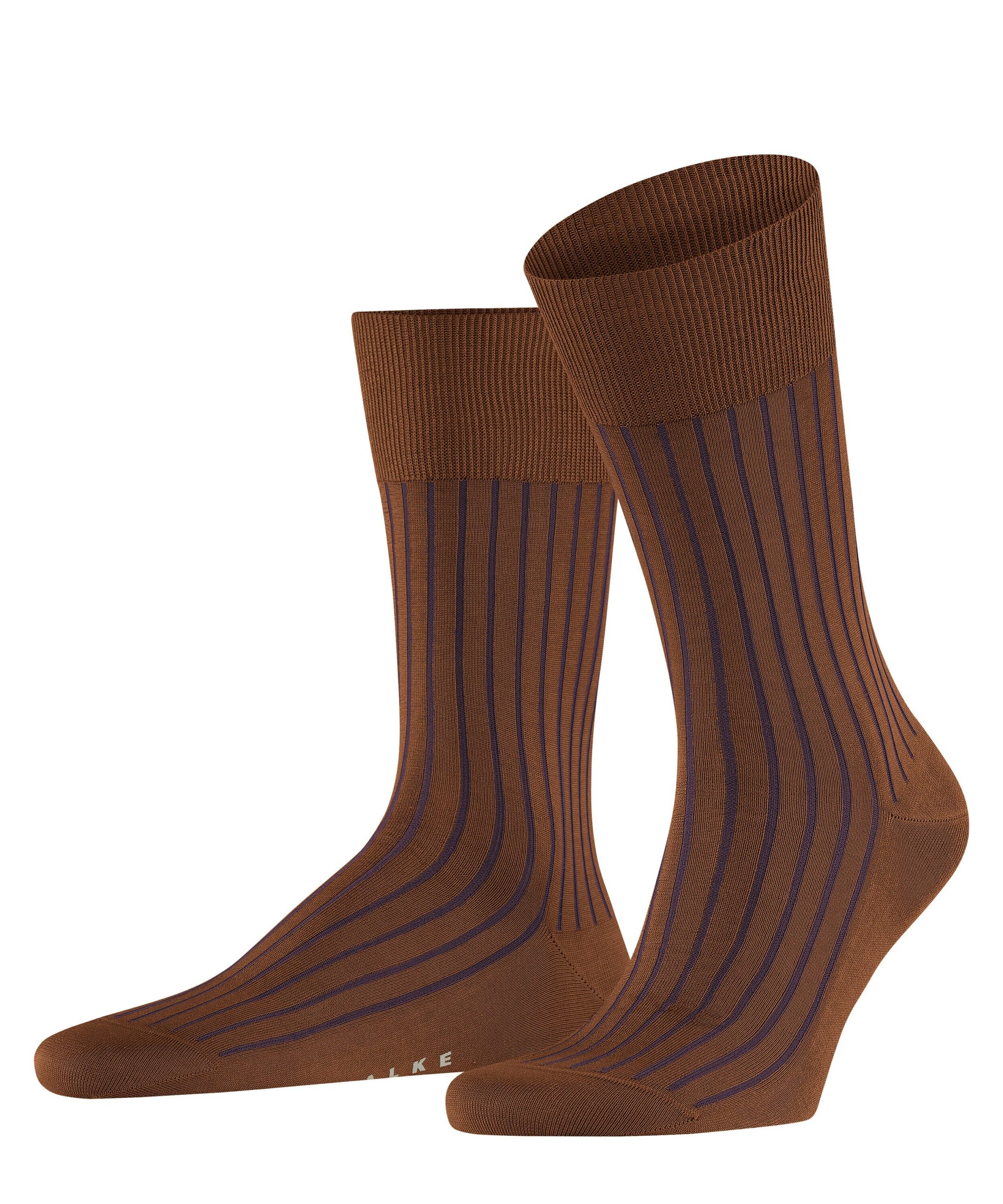 FALKE Herensokken Shadow Bruin