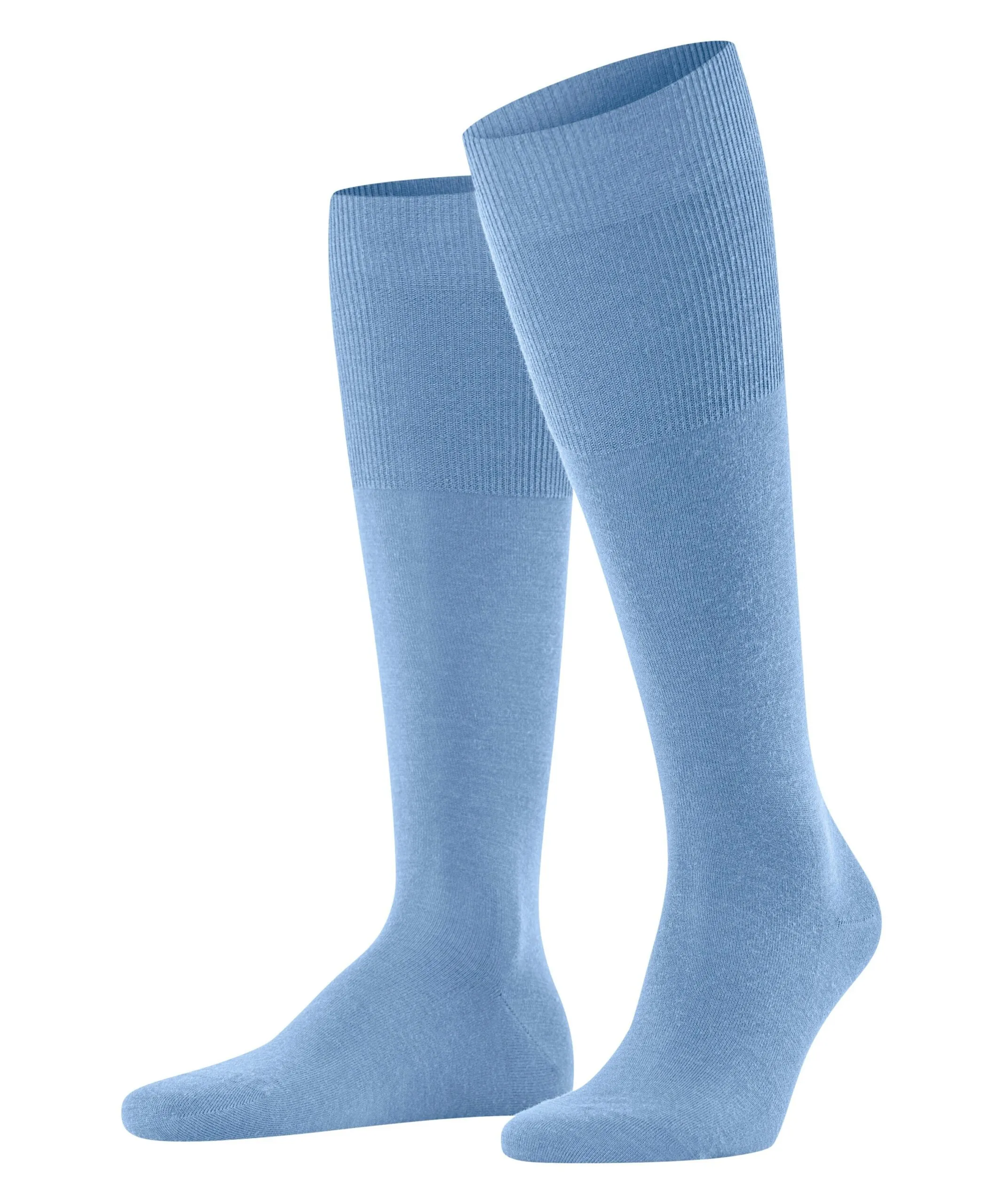 FALKE Heren Kniekous Airport Blue