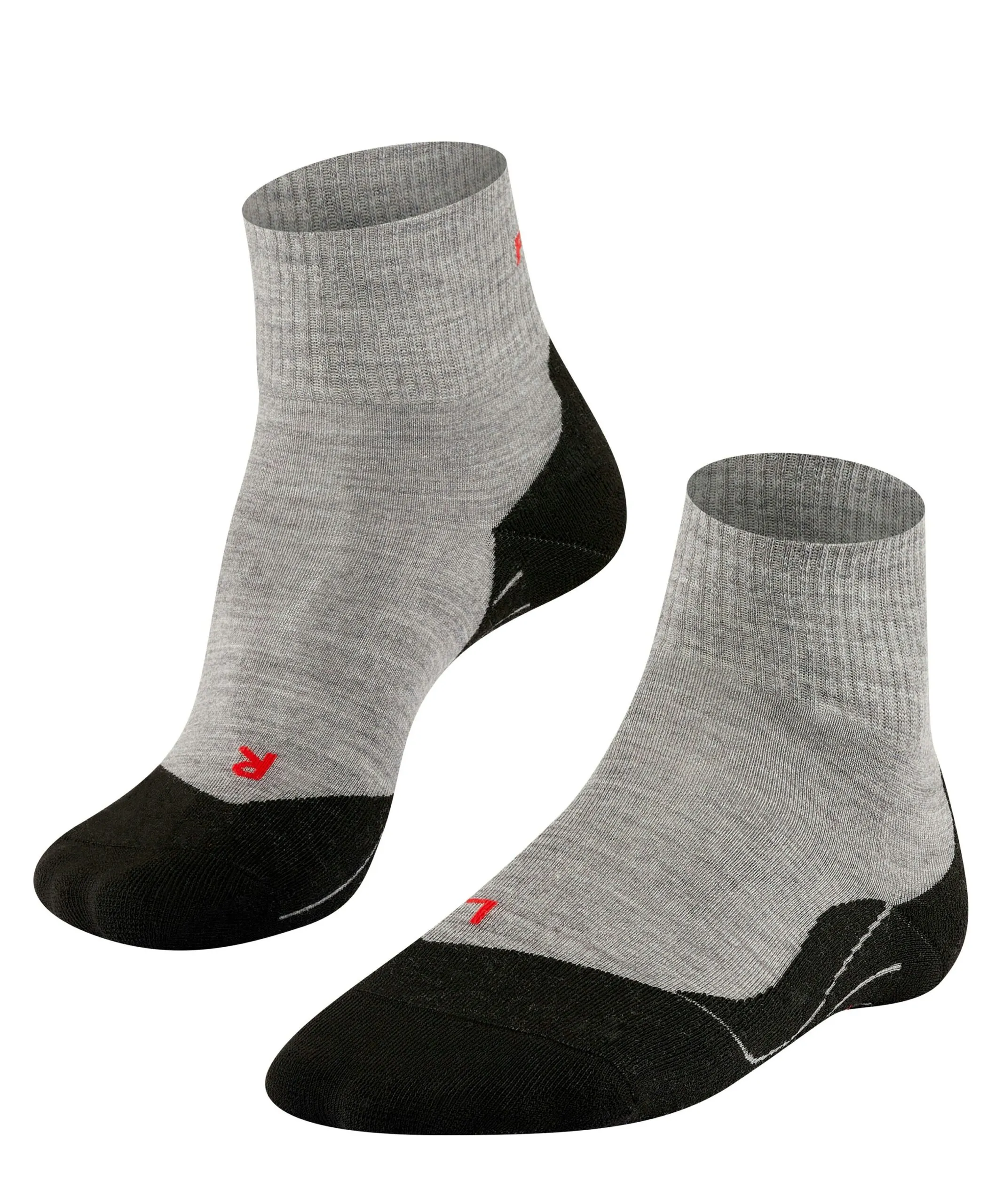 FALKE Heren Wandelsokken TK5 Short Light Grey
