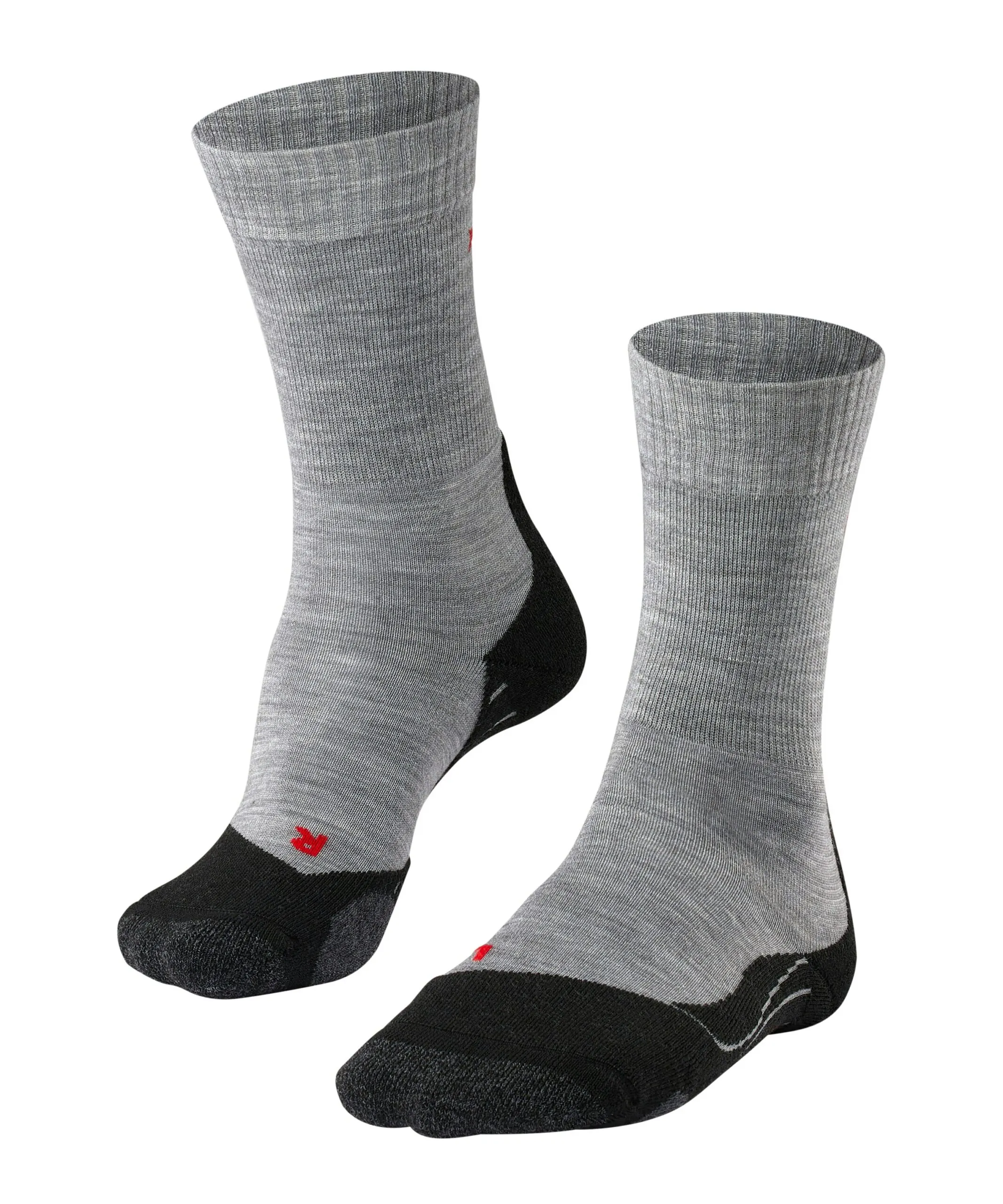 FALKE Heren Wandelsokken TK2 Light Grey
