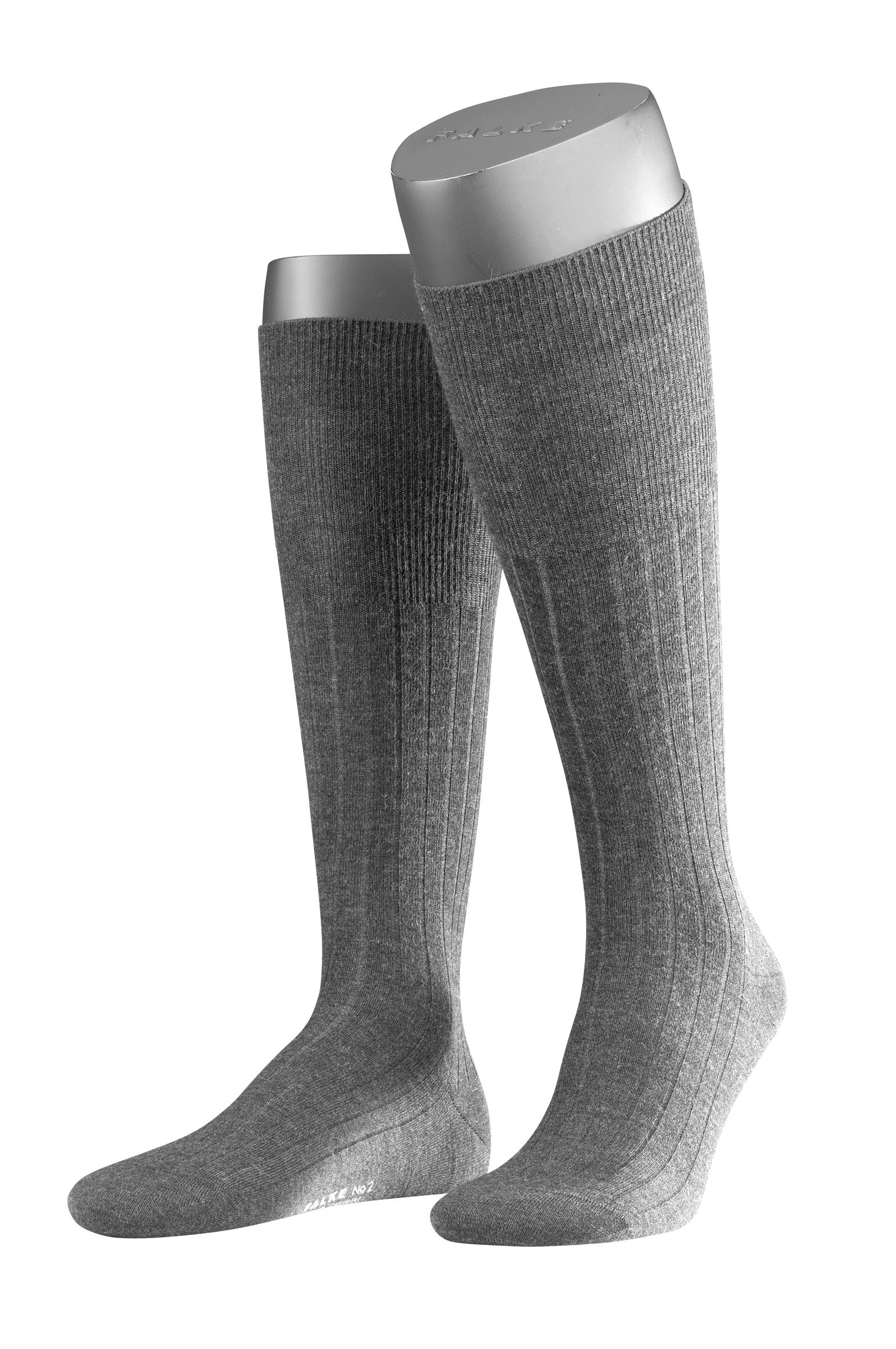 FALKE Heren Kniekous No.2 Kh Antraciet