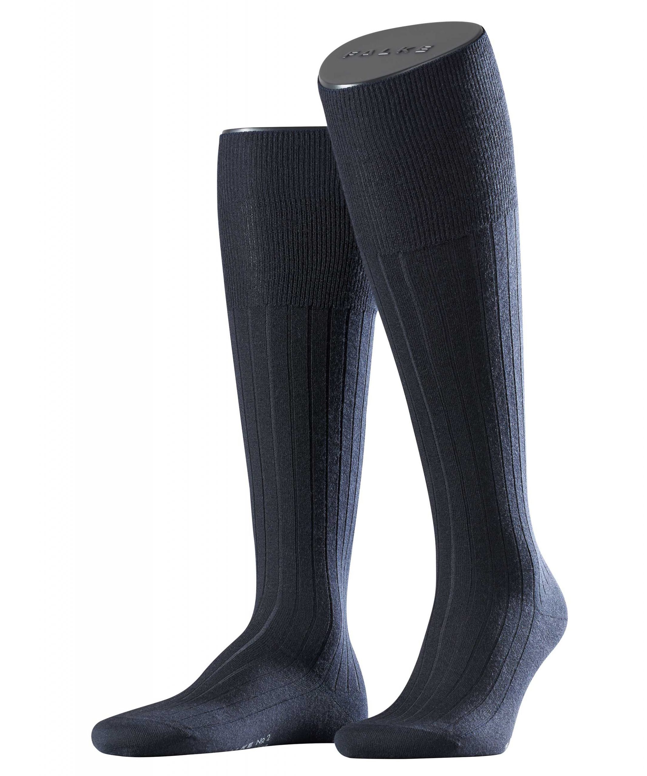 FALKE Heren Kniekous No.2 Kh Dark Navy
