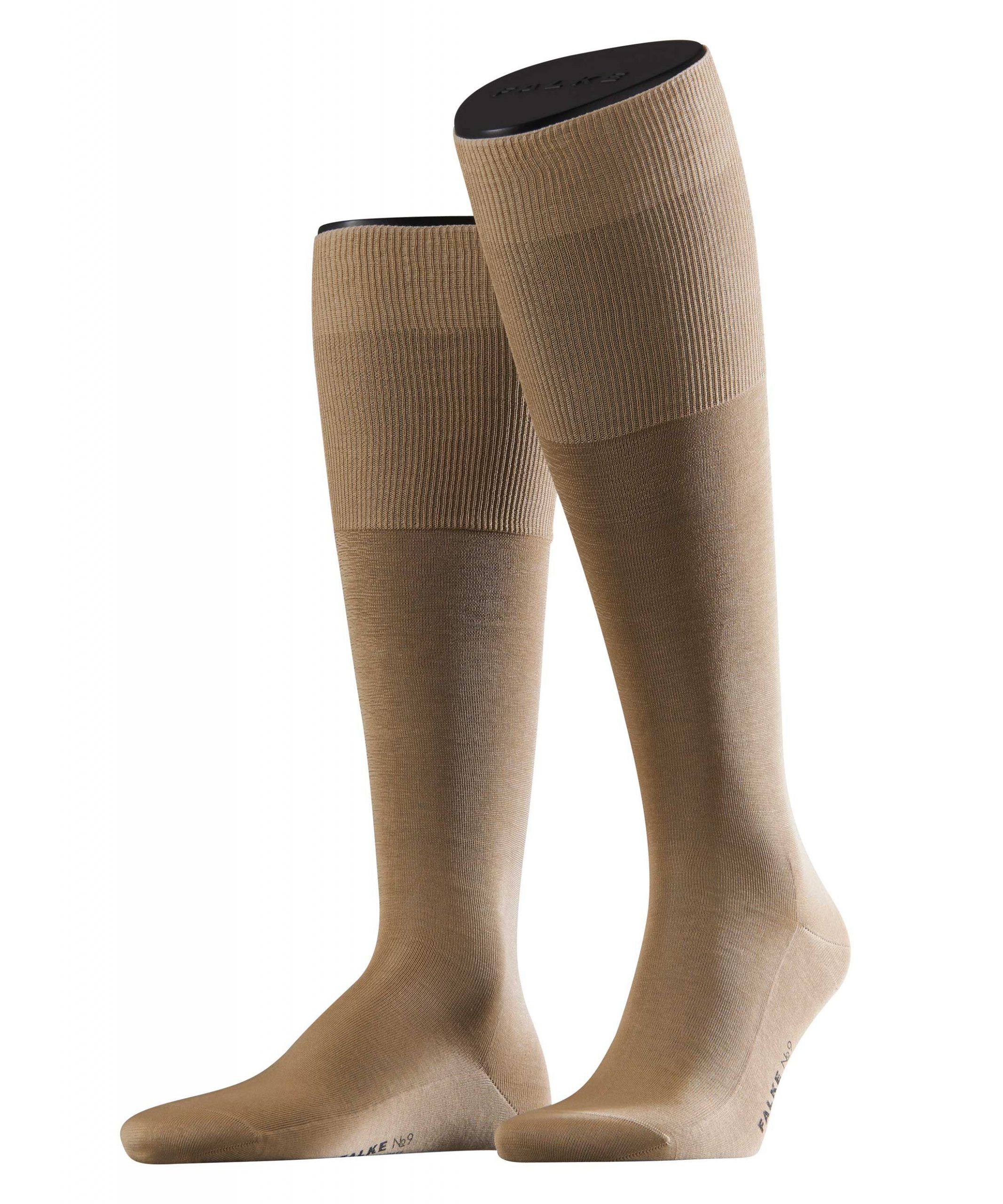 FALKE Heren Kniekous No.9 Kh Sand