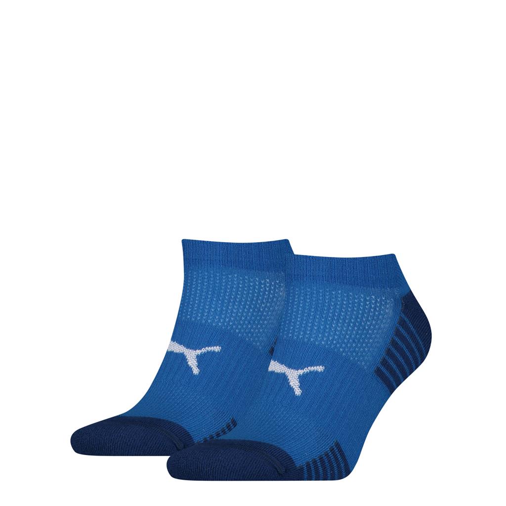 PUMA Sport Cushioned Sneakersokken Unisex 2-Pack Blue