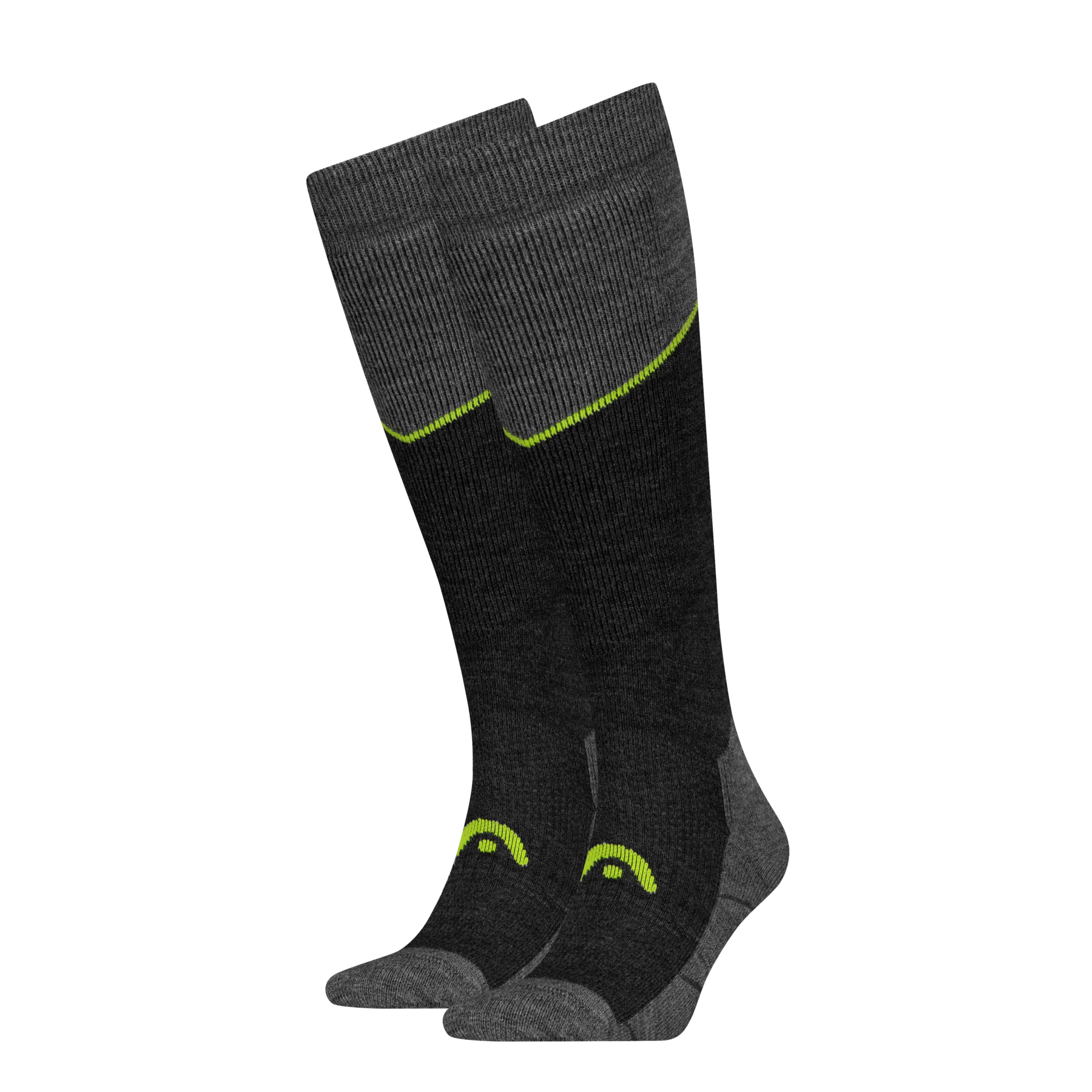 HEAD Skisokken Unisex Beginner Logo Antraciet