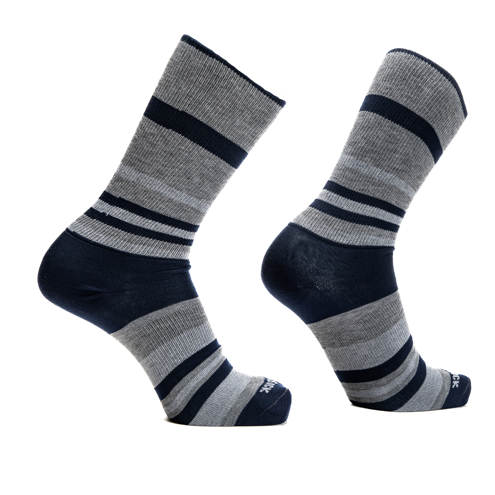 Wrightsock Unisex Sokken Eco Explore Navy Stripes