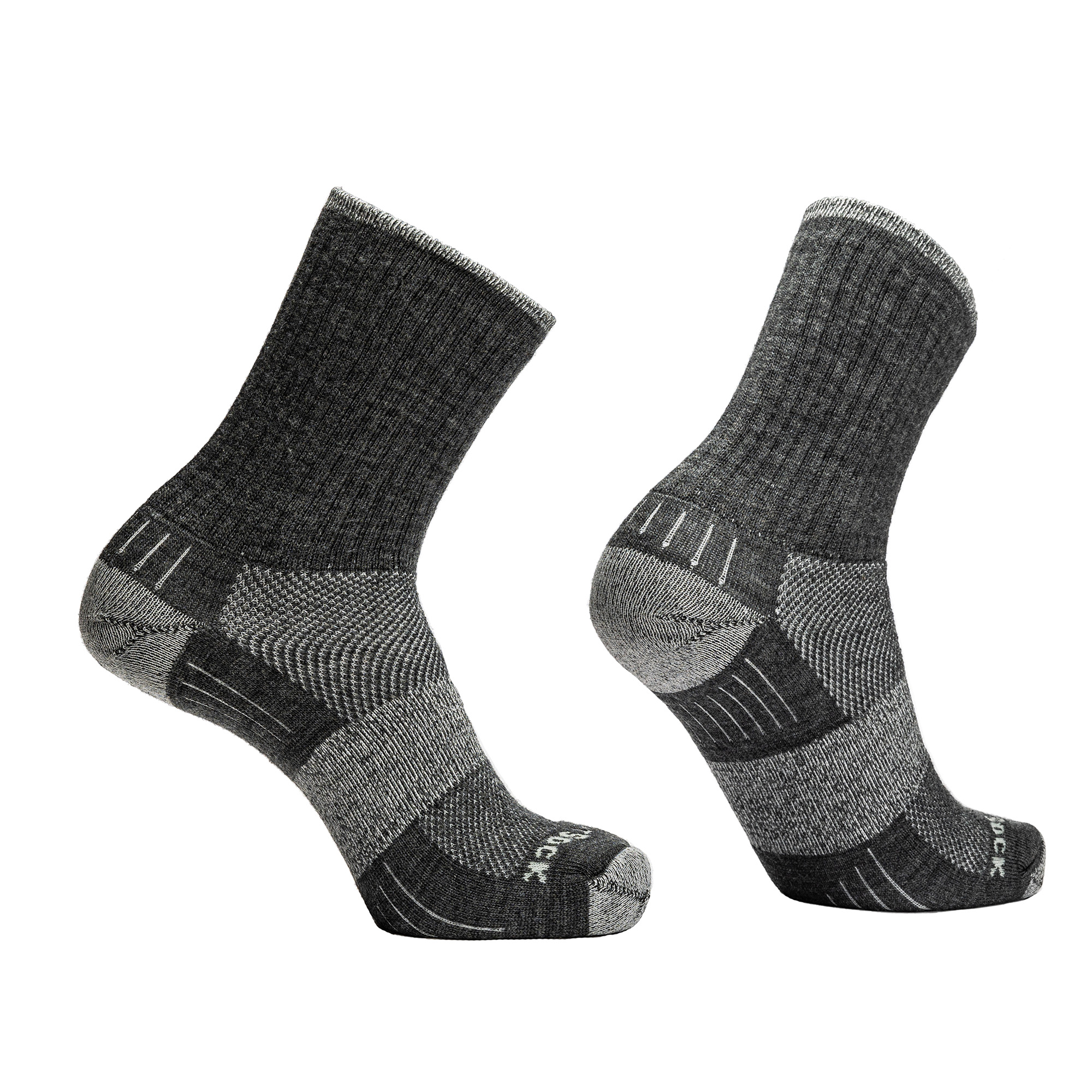 Wrightsock Unisex Sokken Merino Escape Grey Smoke