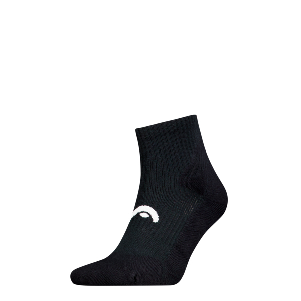 HEAD Unisex Quarter Tennissokken Zwart