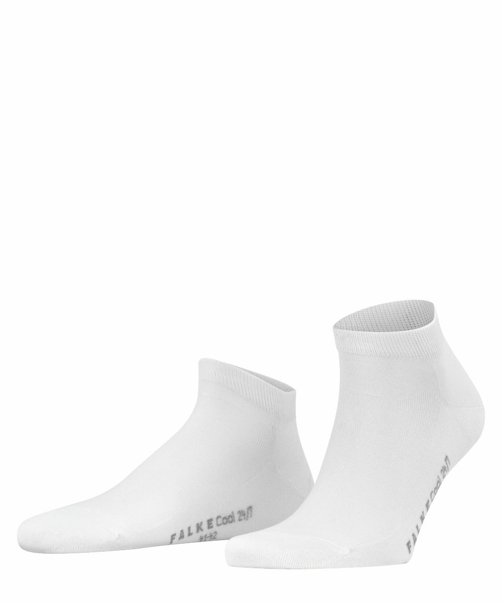 FALKE Heren Sneakersokken Cool 24/7 Wit