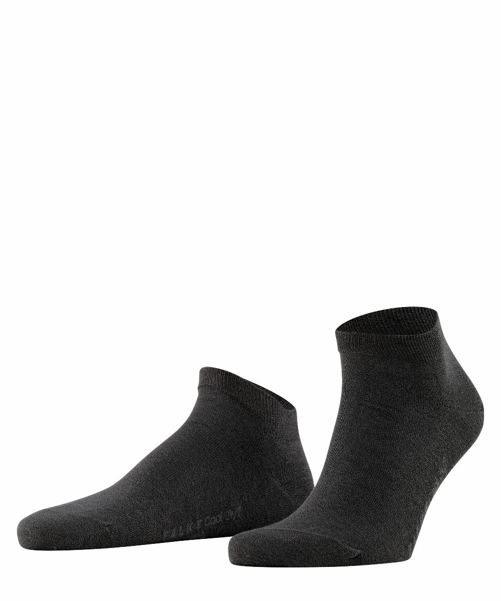 FALKE Heren Sneakersokken Cool 24/7 Antraciet
