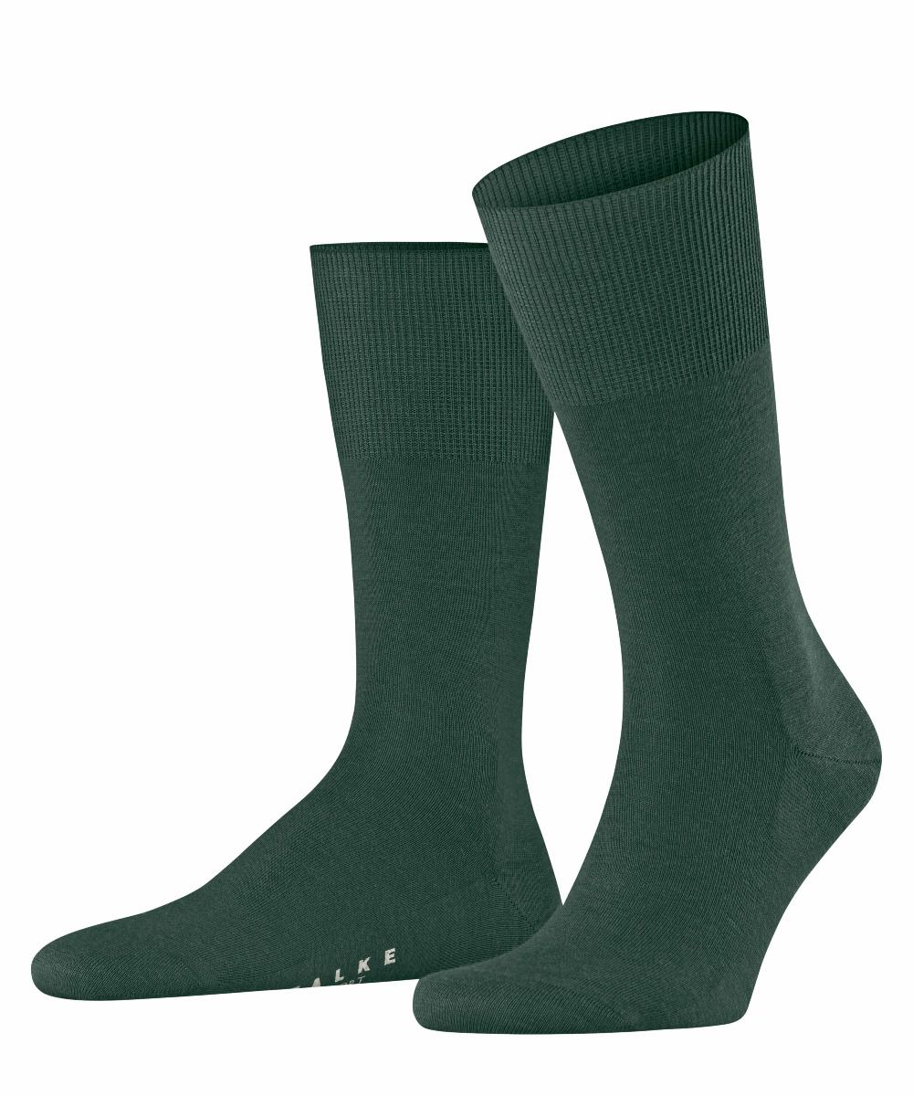 FALKE Herensokken Airport Hunter Green