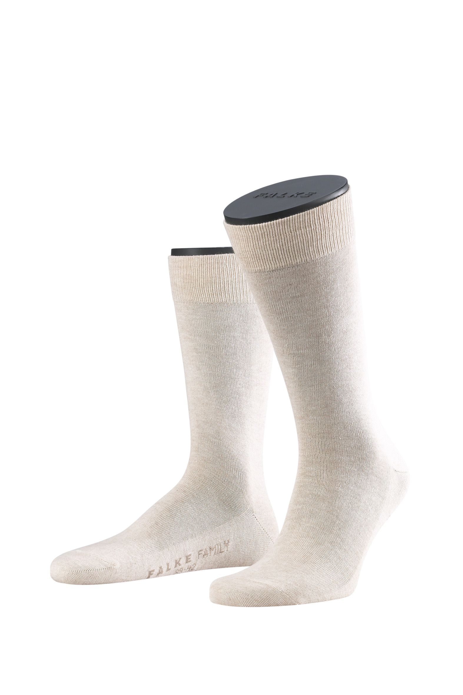 FALKE Herensokken Family Sand Melange