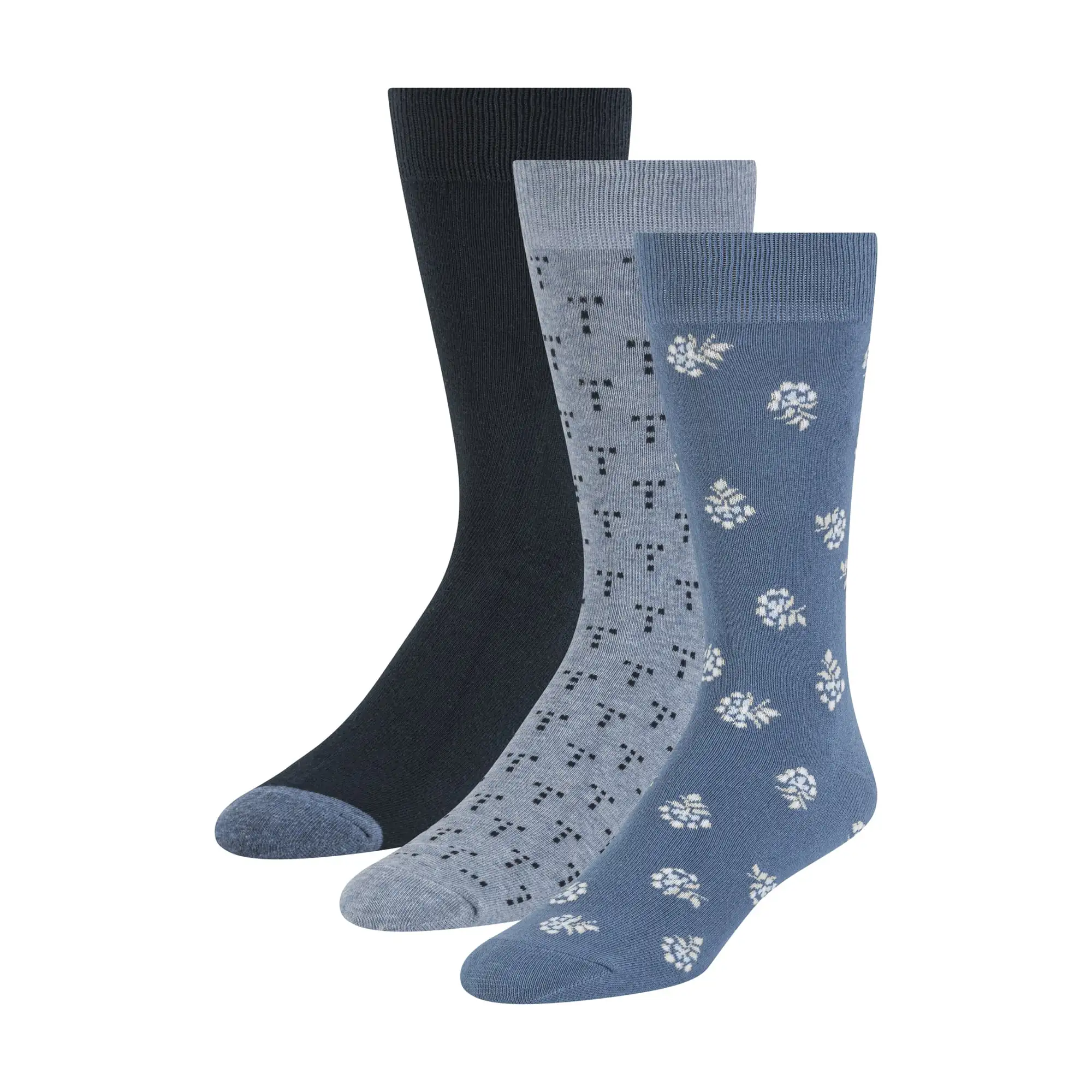 Ted Baker Herensokken 3-Pack Blauw Mixed 2