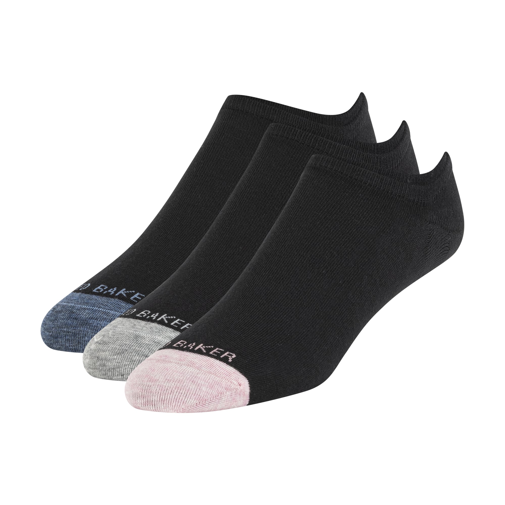 Ted Baker Heren Footies 3-Pack Zwart