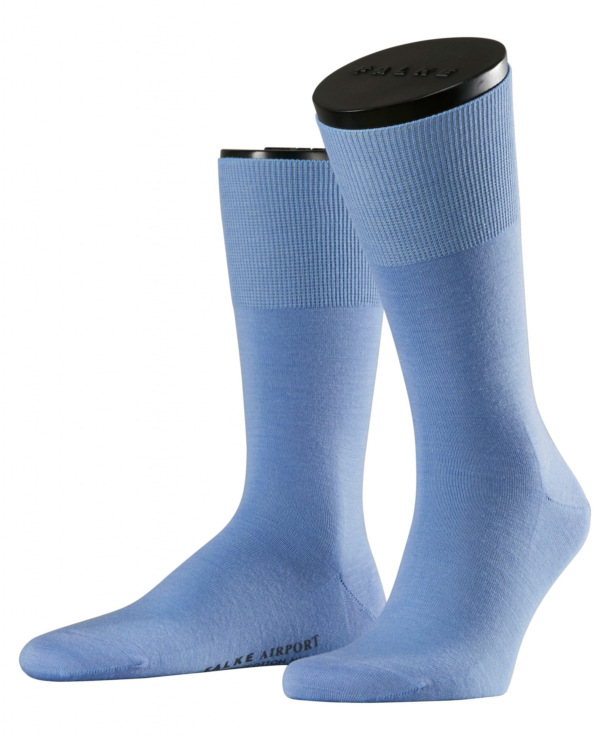 FALKE Herensokken Airport Cornflower Blue