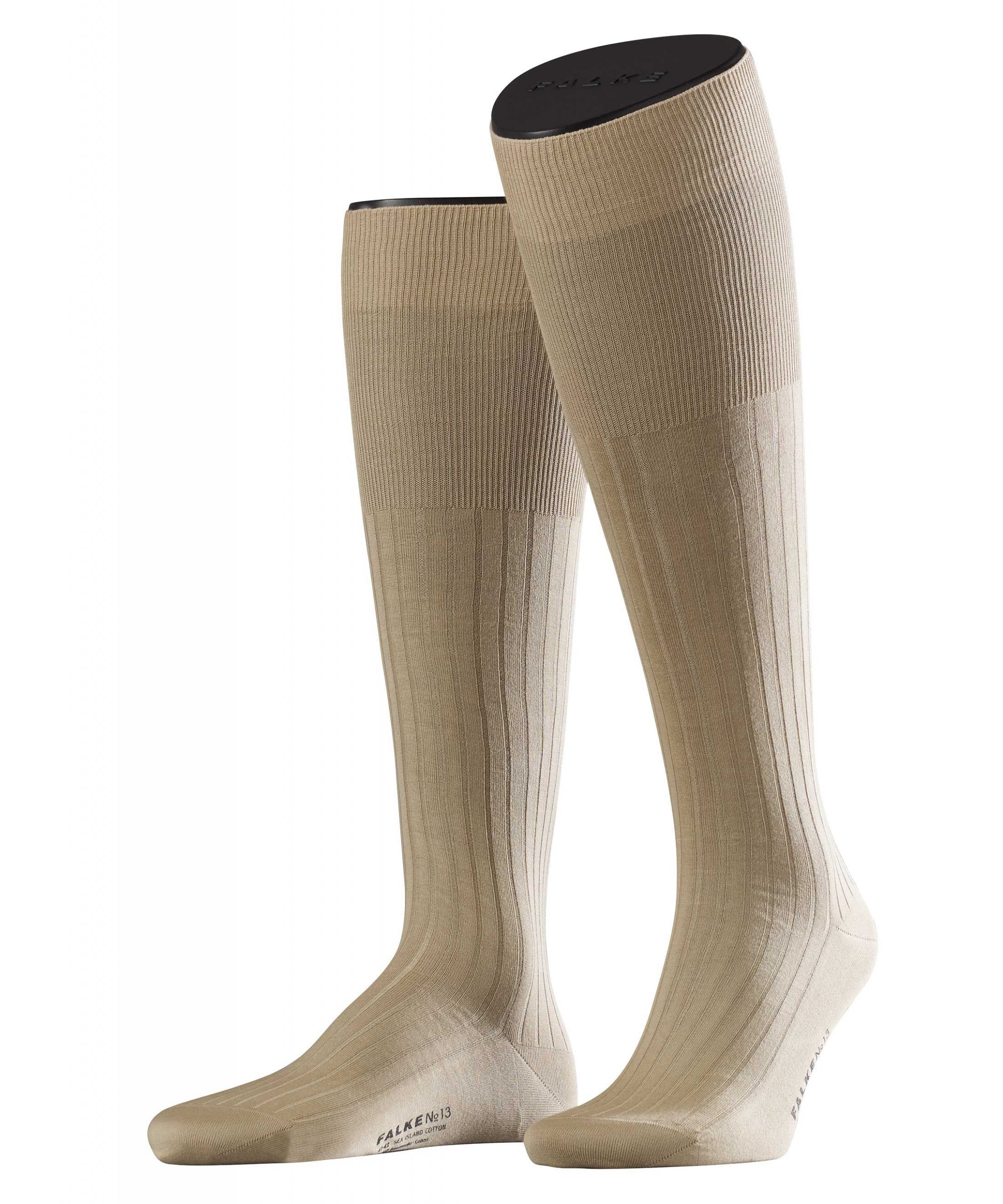 FALKE Heren Kniekous No.13 Kh Sand