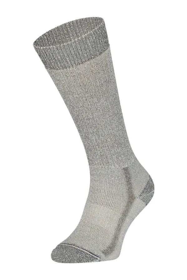 Soga by Eureka Unisex Merinowollen Kniekous S6 Grijs