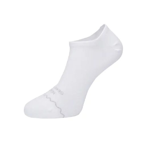 Seas Socks Unisex Sneakersokken Plaice Wit