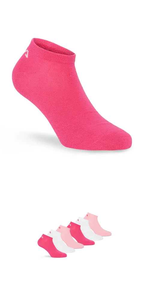 FILA Unisex Sneakersokken 3-Pack Pink Panther