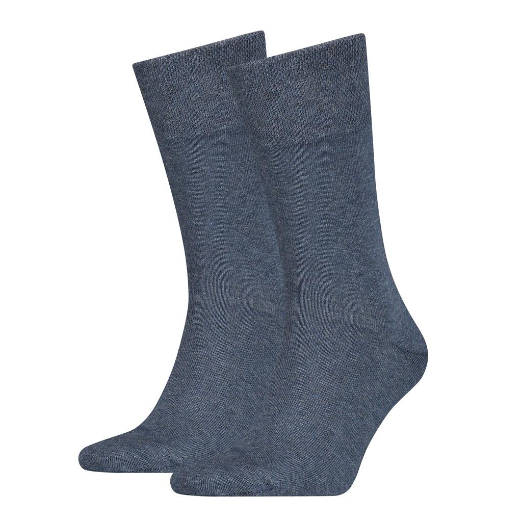 PUMA Herensokken Classic Piquee 2-Pack Denim
