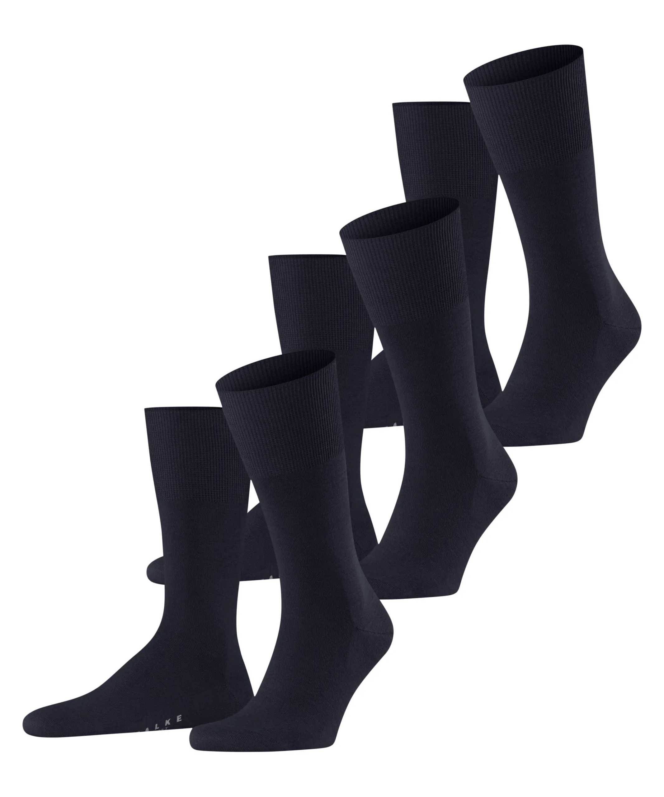 FALKE Herensokken Airport 3-pack Dark Navy