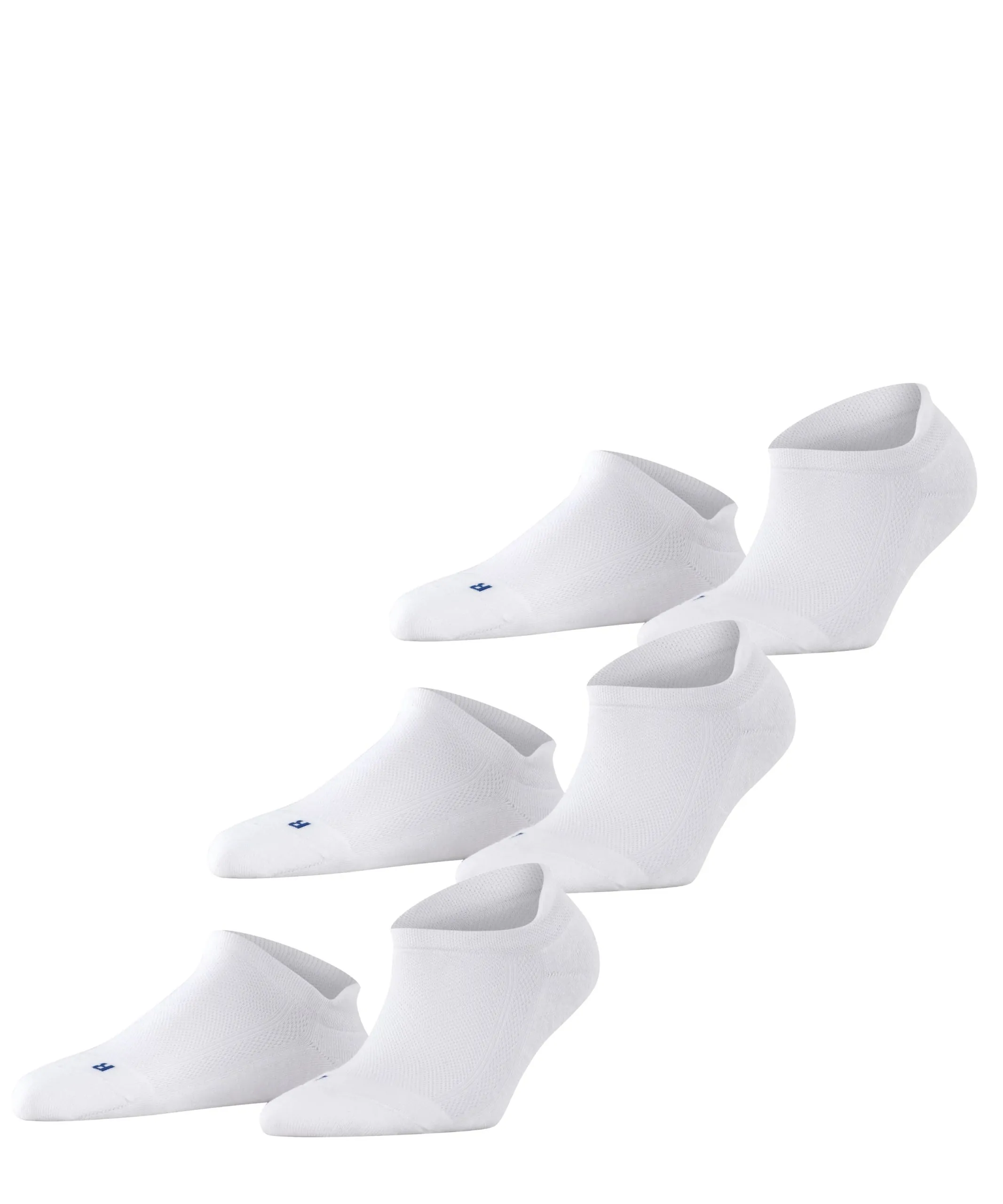 FALKE Unisex Sneakersokken Cool Kick 3-pack Wit