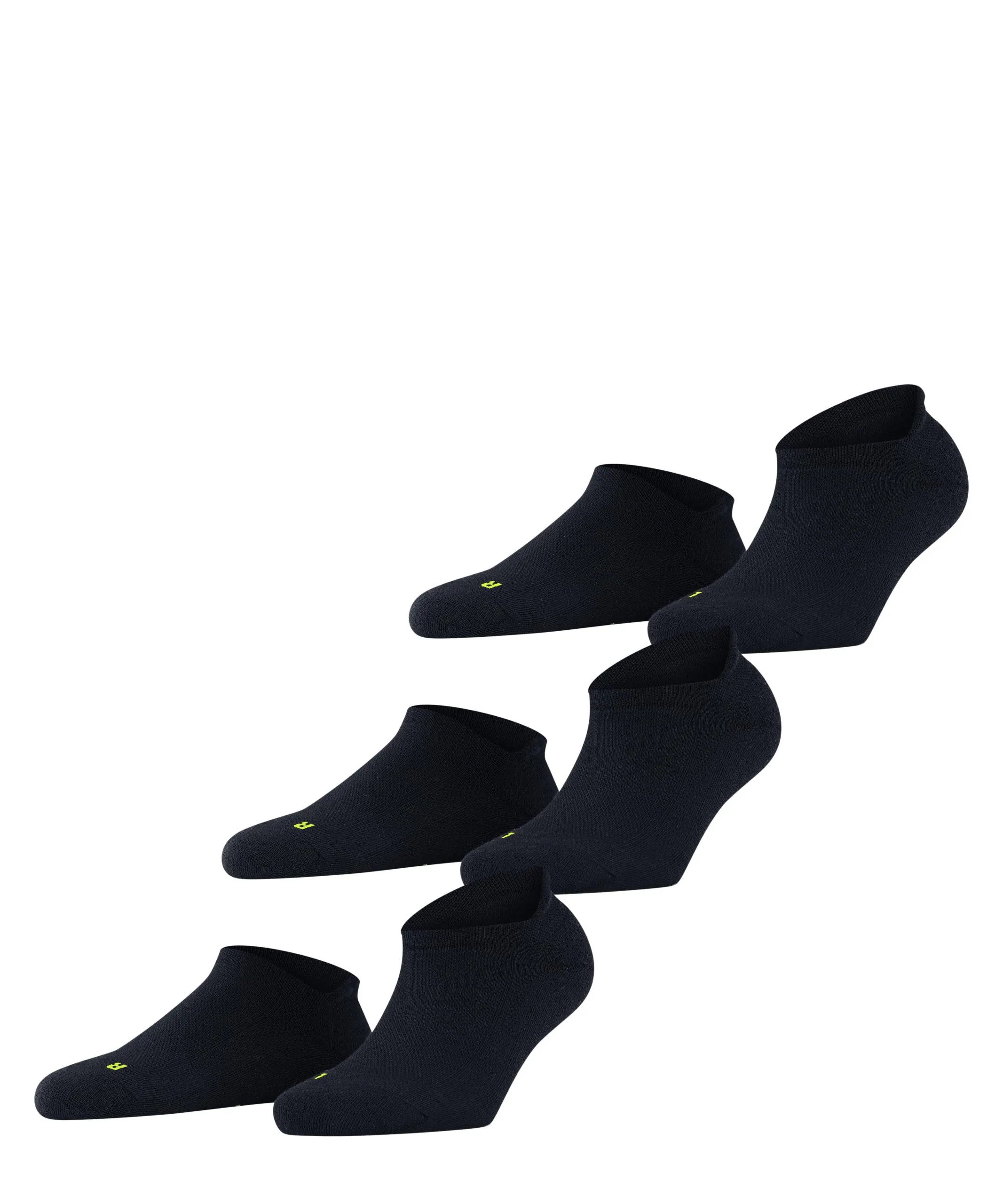 FALKE Unisex Sneakersokken Cool Kick 3-pack Dark Navy