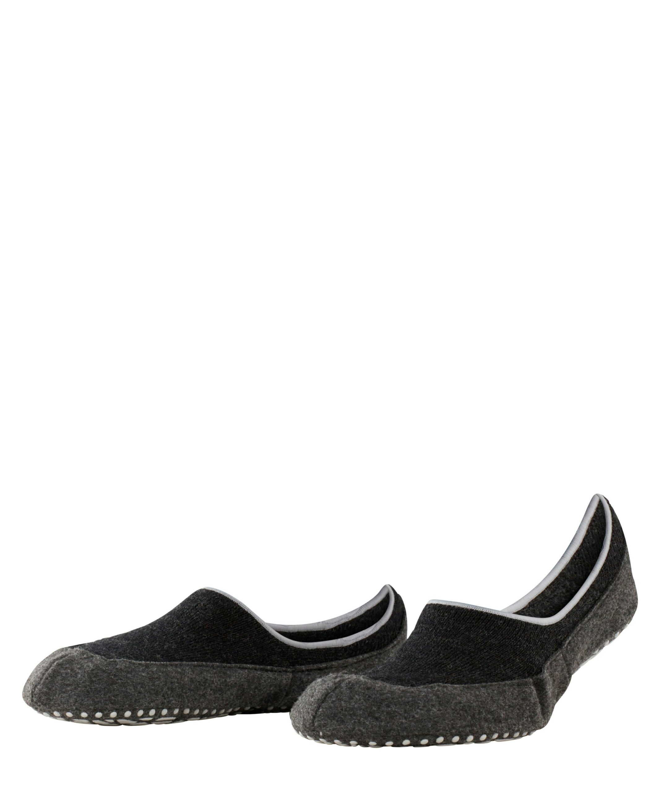 FALKE Heren Huissokken Cosy Slipper Zwart