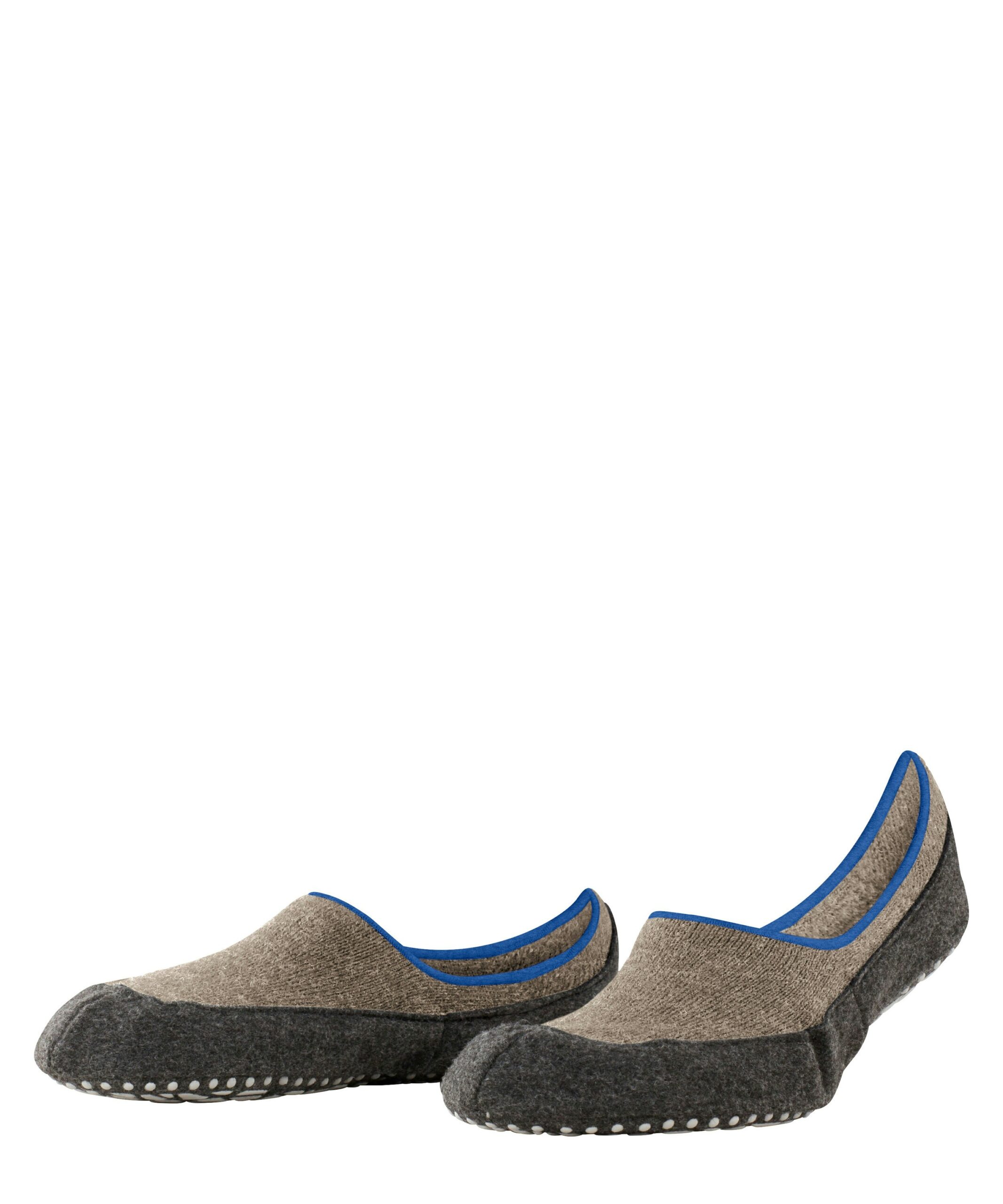 FALKE Heren Huissokken Cosy Slipper Oak Melange