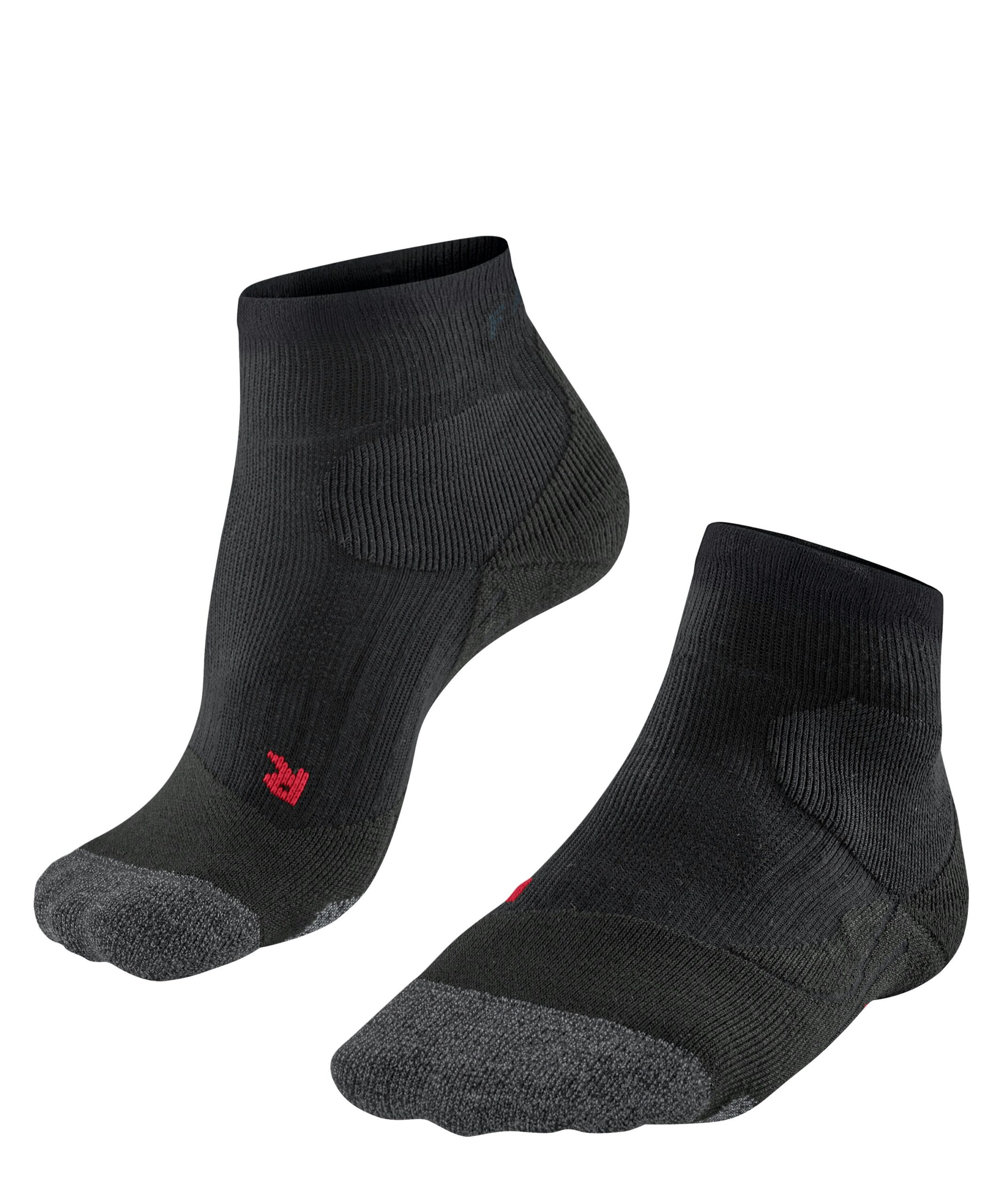 FALKE Heren Padelsokken PL2 Short Zwart