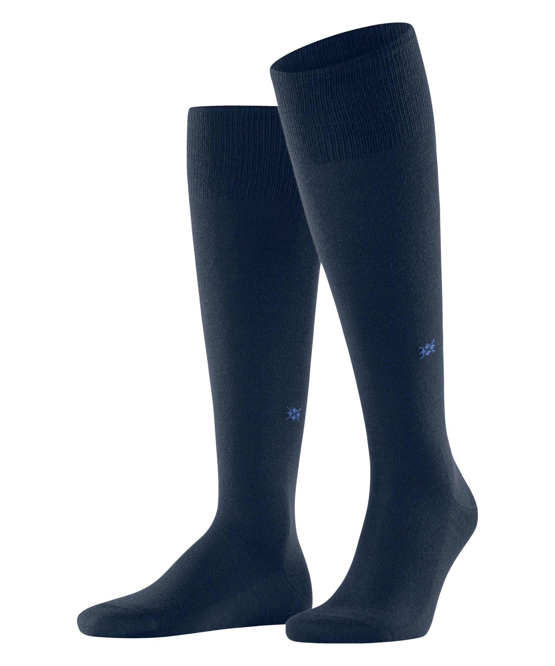 Burlington Heren Kniekous Leeds Blue