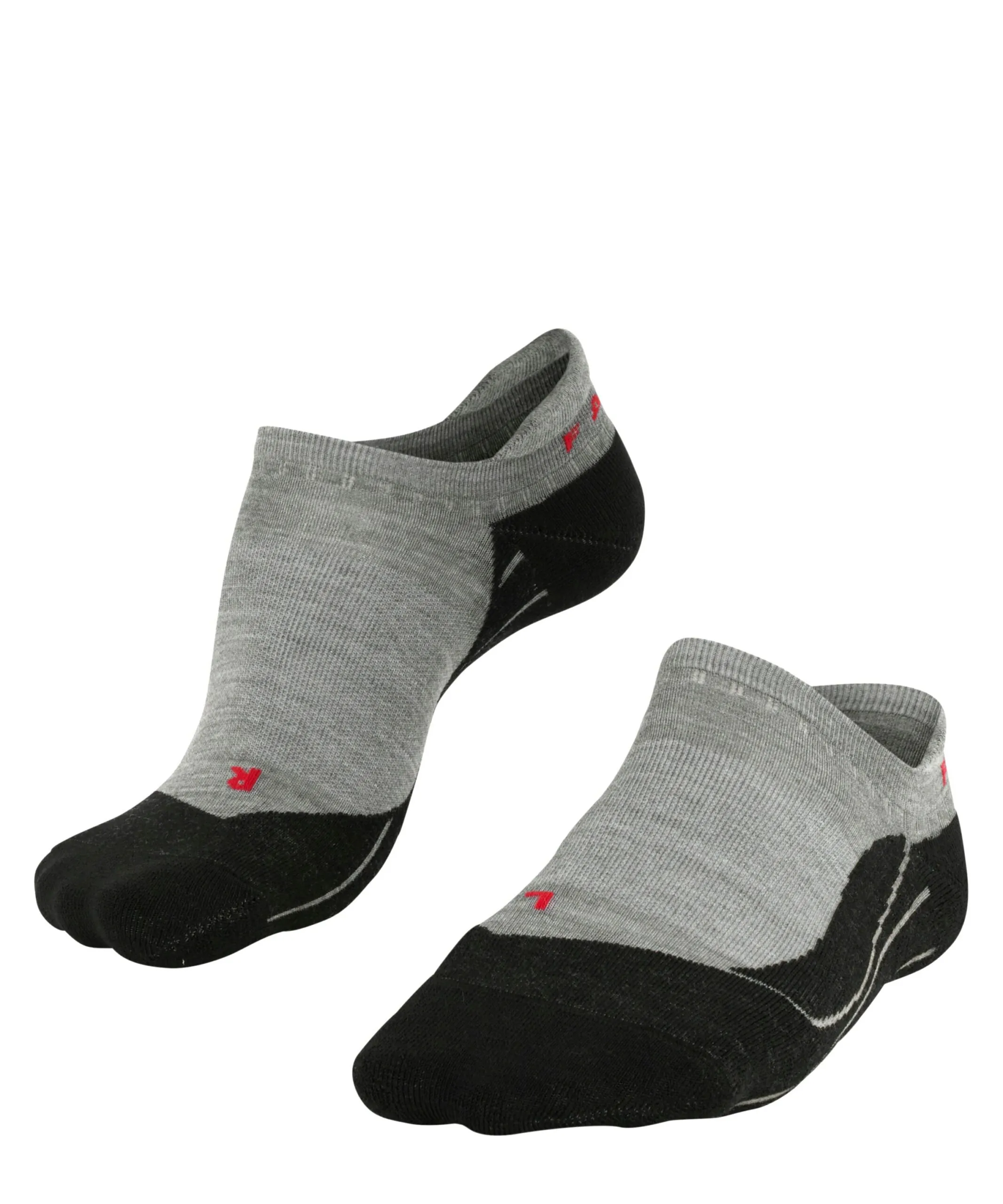 FALKE Heren Wandelsokken TK5 Invisible Grijs