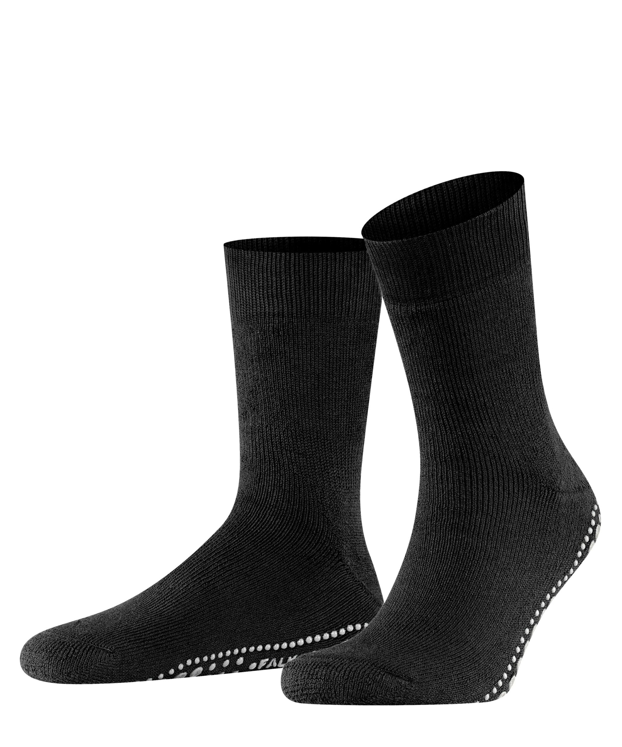 FALKE Unisex Huissokken Homepad Zwart