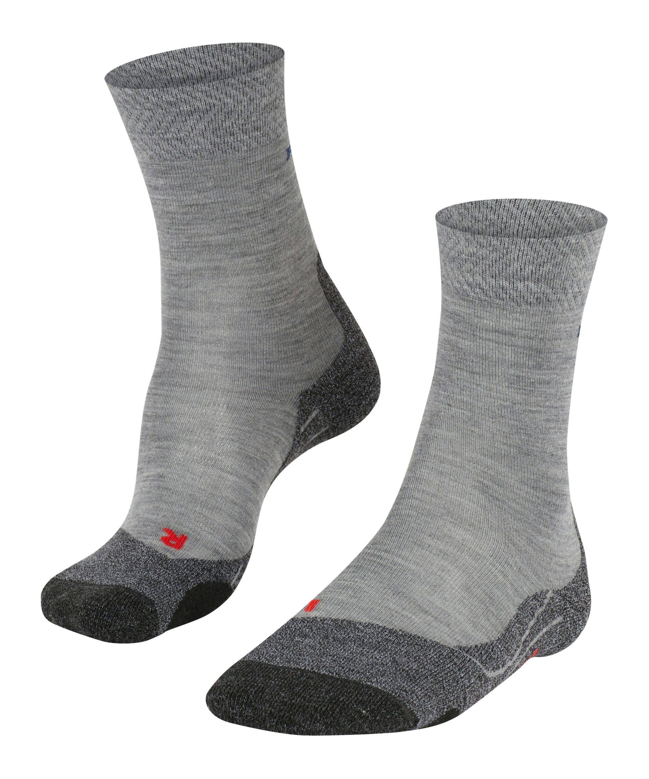 FALKE Heren Wandelsokken TK2 Melange Grey