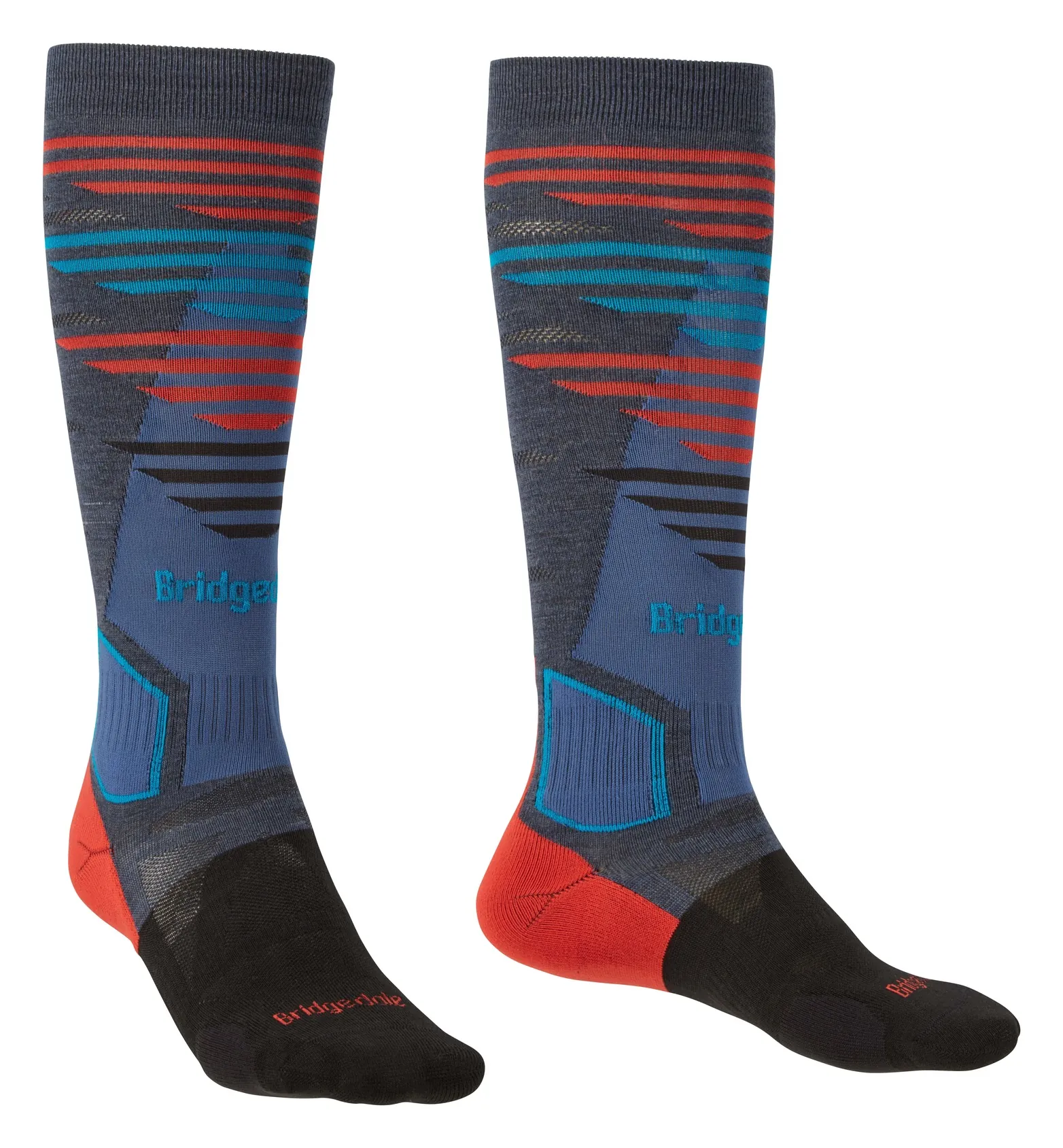 Bridgedale Heren Skisokken Light Weight Blue