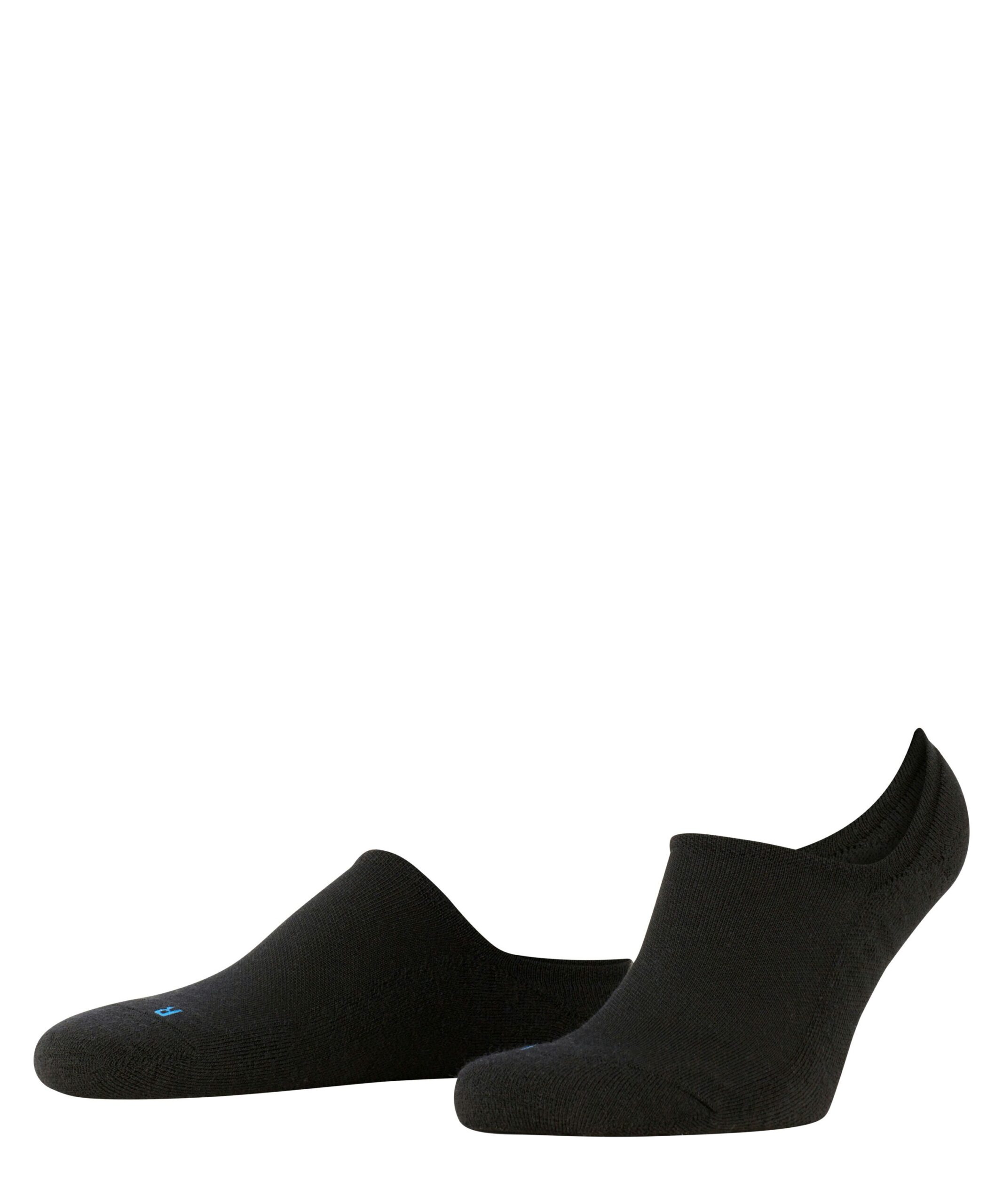 FALKE Unisex Footies High Cut Keep Warm Zwart