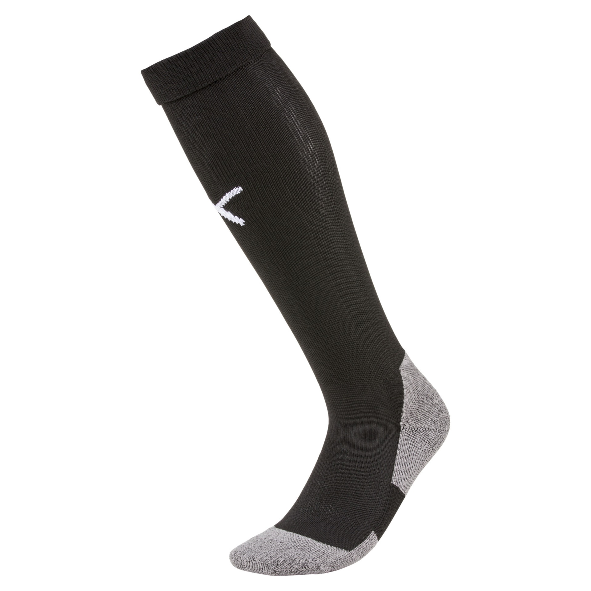 PUMA Unisex Team LIGA Voetbalsokken Zwart