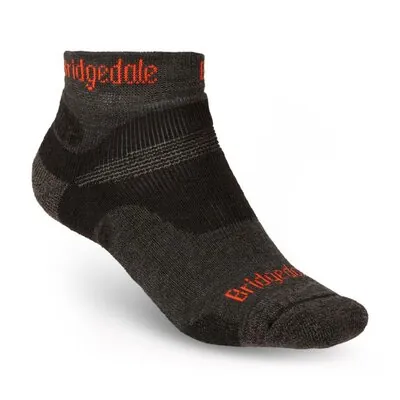 Bridgedale Heren Wandelsokken Quarter Midweight Antraciet