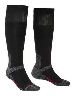 Bridgedale Unisex Wandelsokken Kniekous Heavyweight Zwart