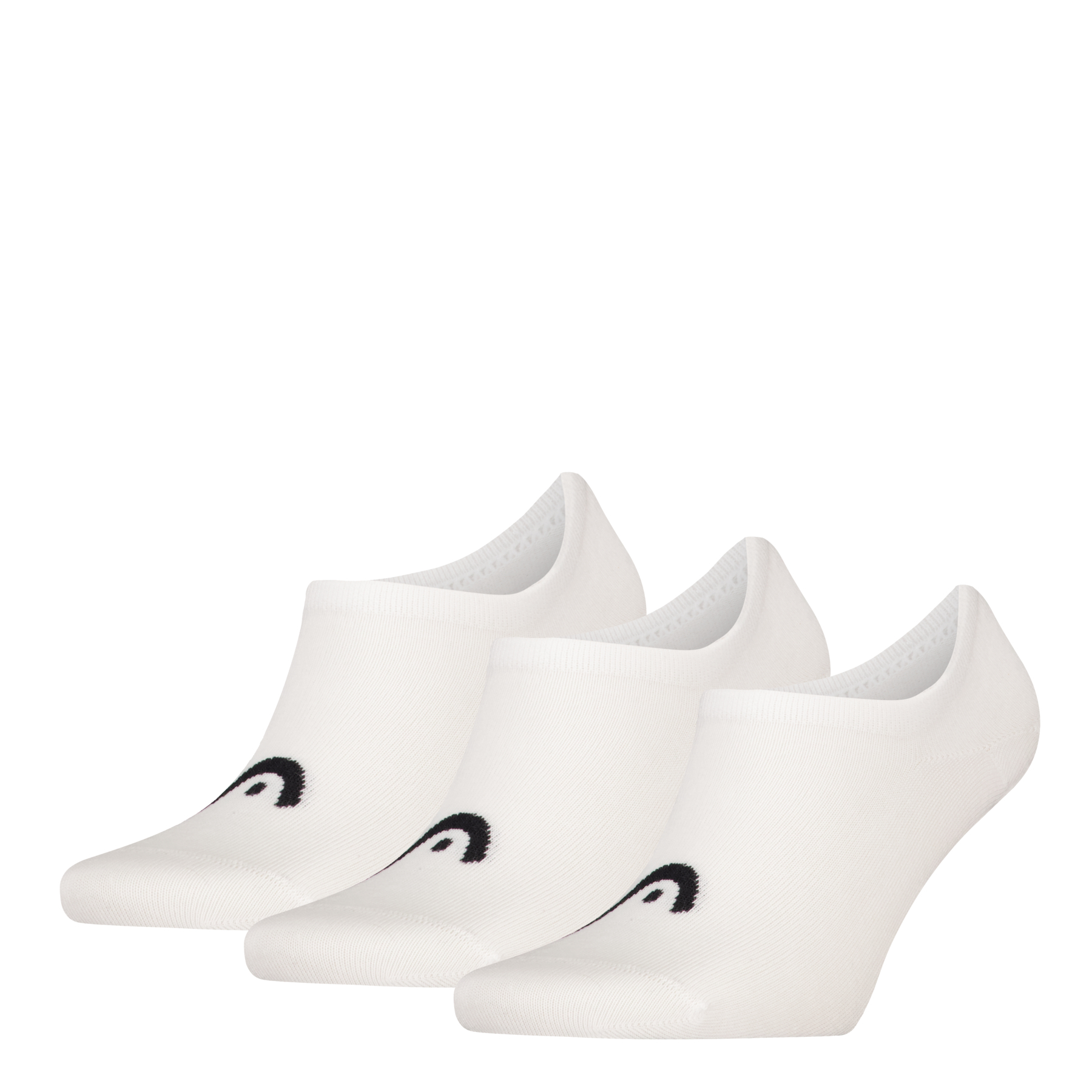 HEAD Unisex Footies 3-Pack Wit