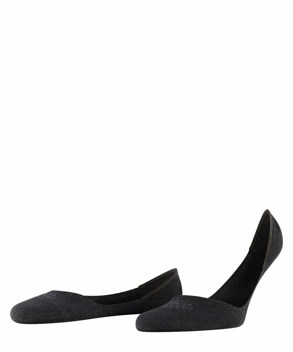 FALKE Heren Footies Low Cut Cool 24/7 Antraciet