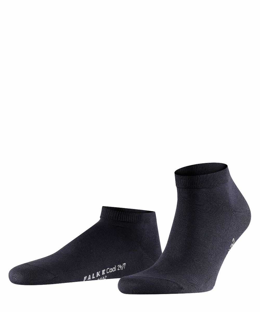 FALKE Heren Sneakersokken Cool 24/7 Dark Navy
