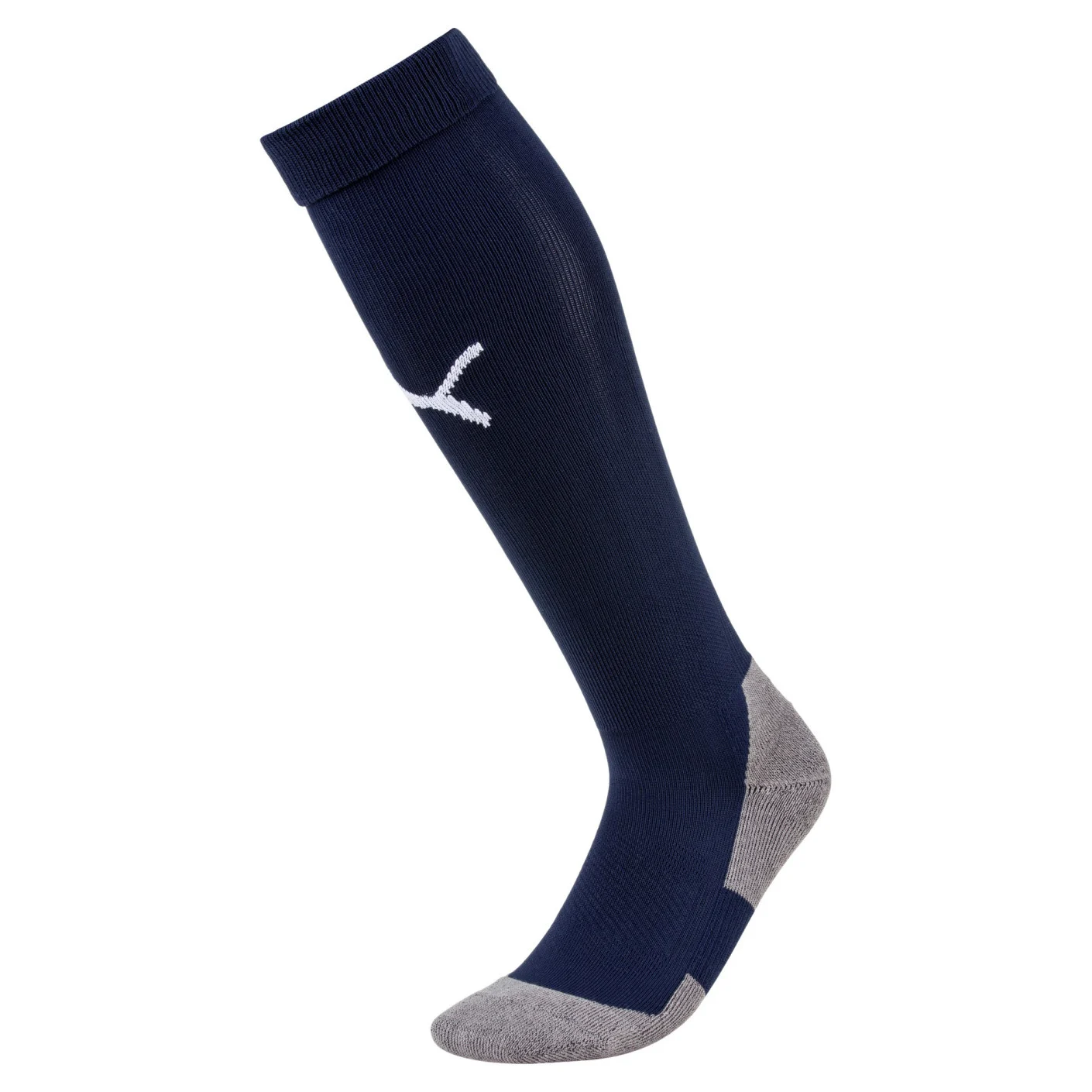 PUMA Unisex Team LIGA Core Voetbalsokken Blauw / Wit