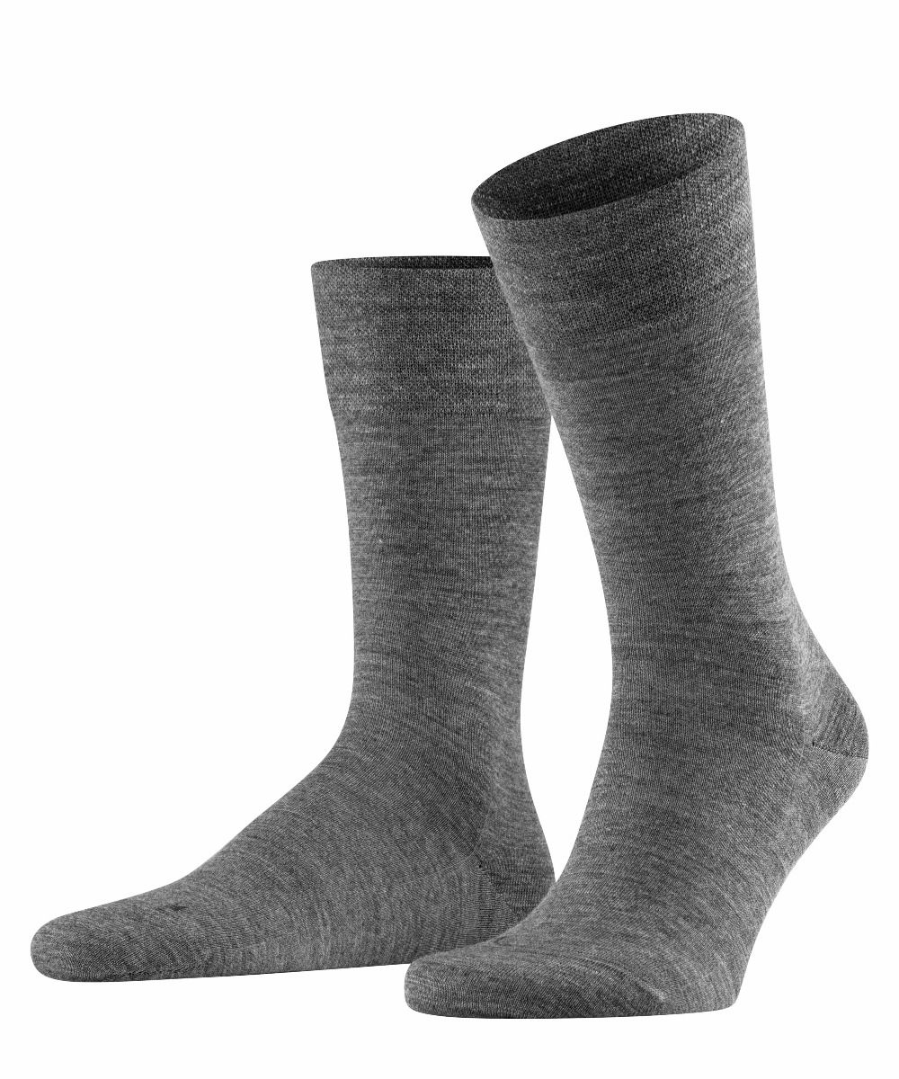 Falke Berlin Sensitive Herensokken Grijs