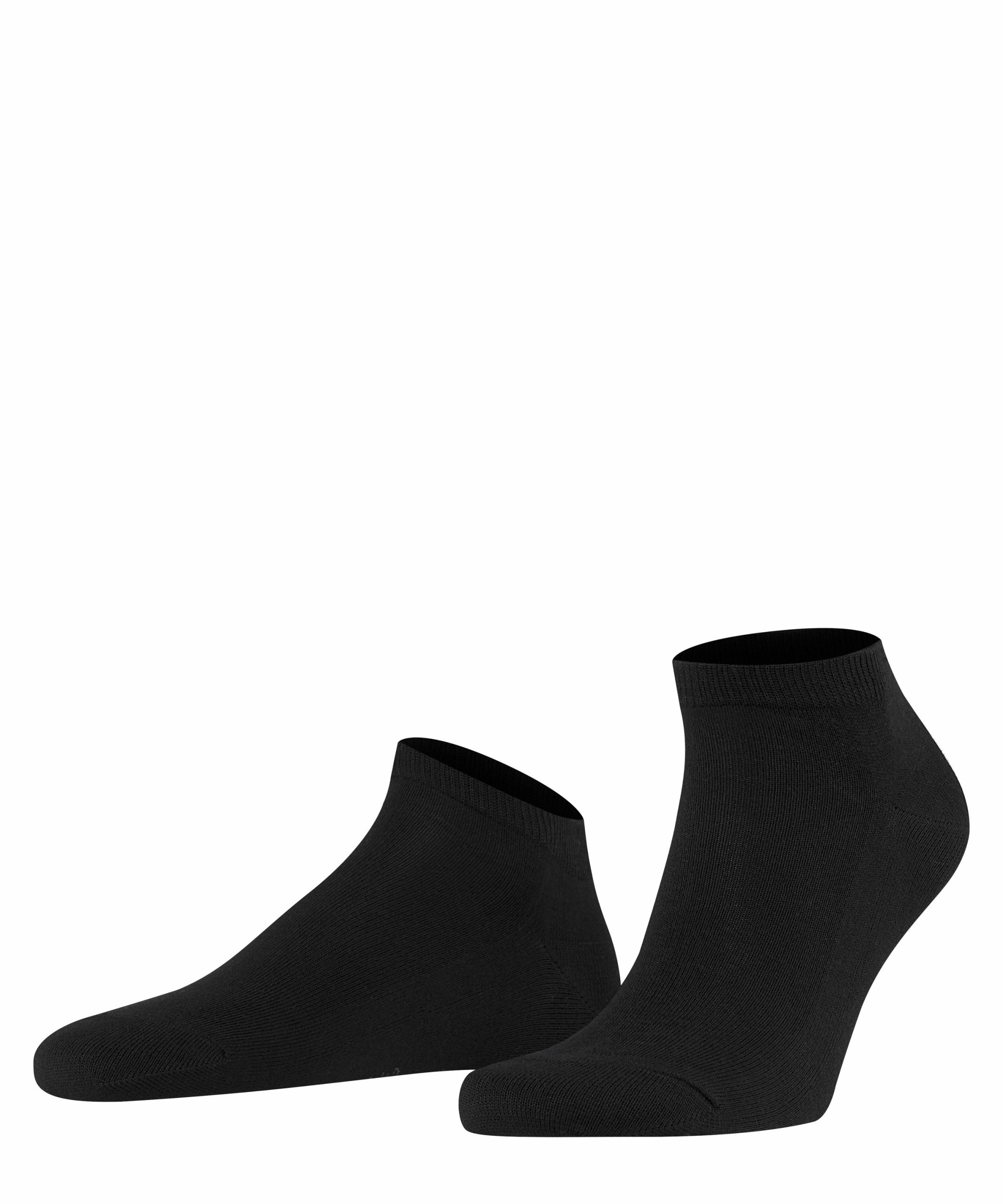FALKE Heren Sneakersokken Family Zwart