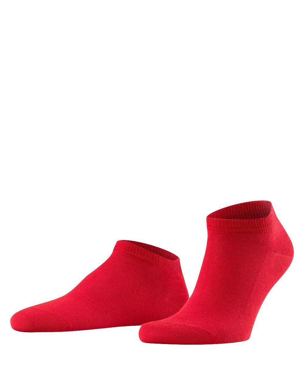 FALKE Heren Sneakersokken Family Rood