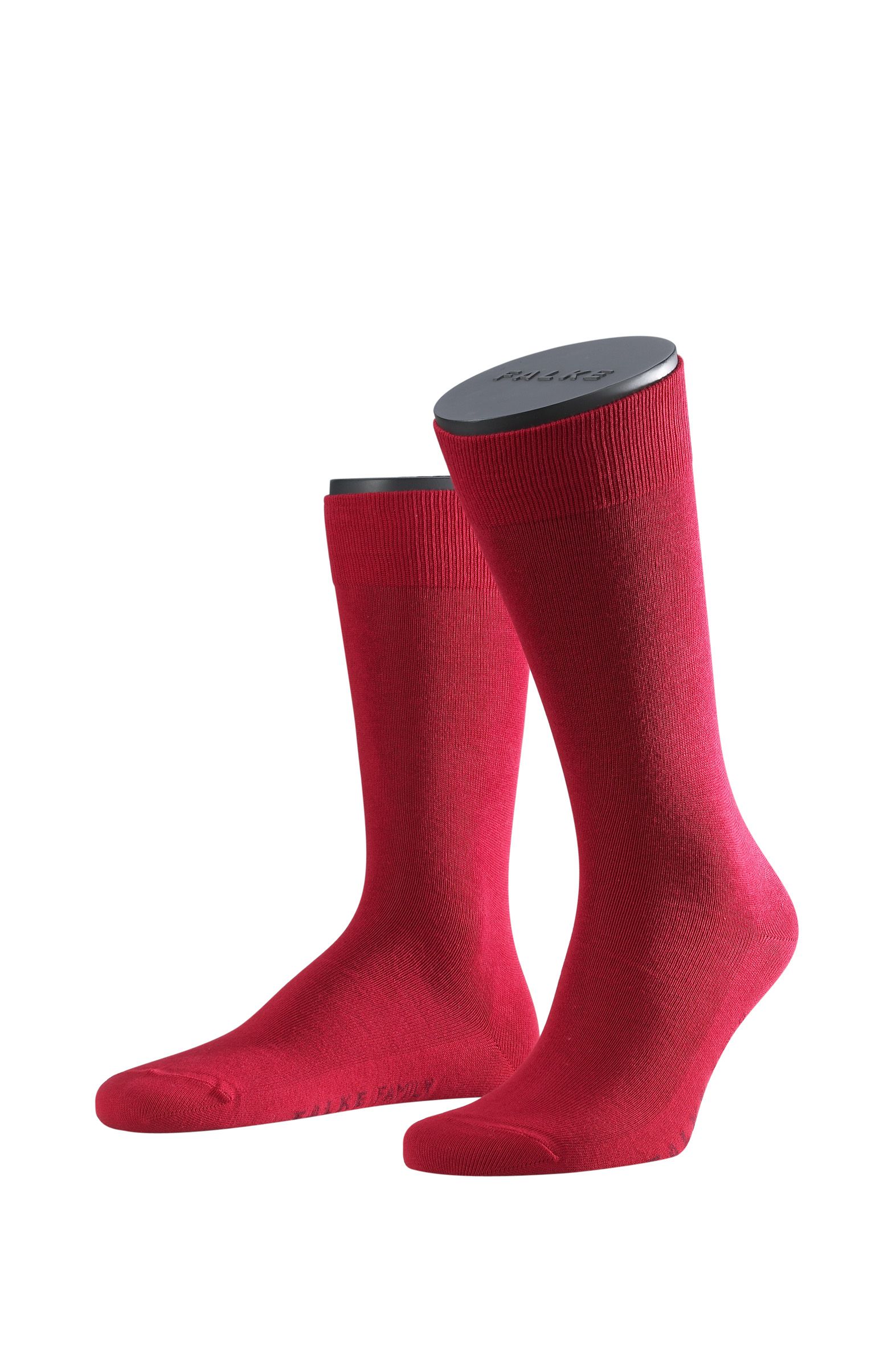 FALKE Herensokken Family Rood