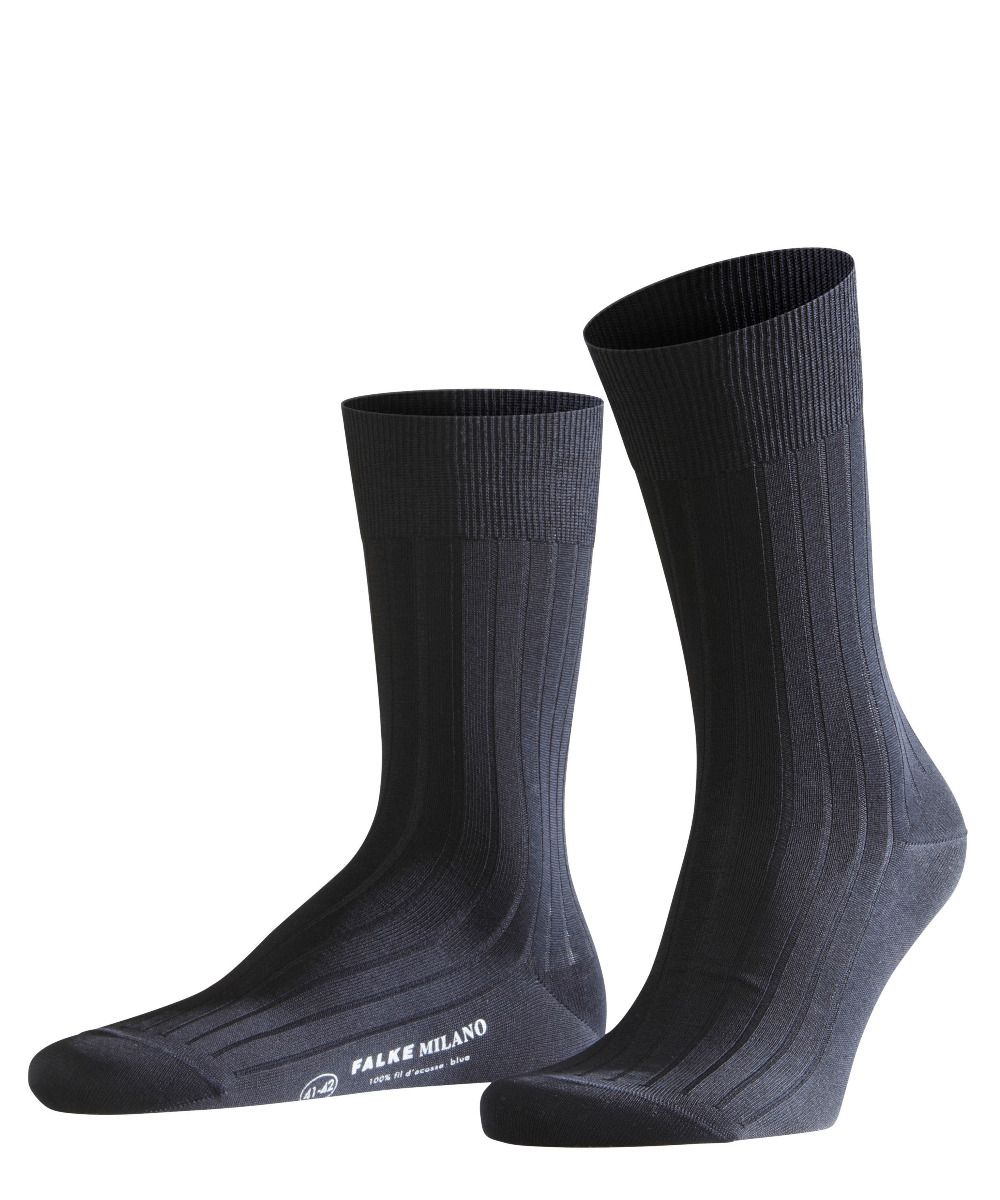 FALKE Herensokken Milano Dark Navy