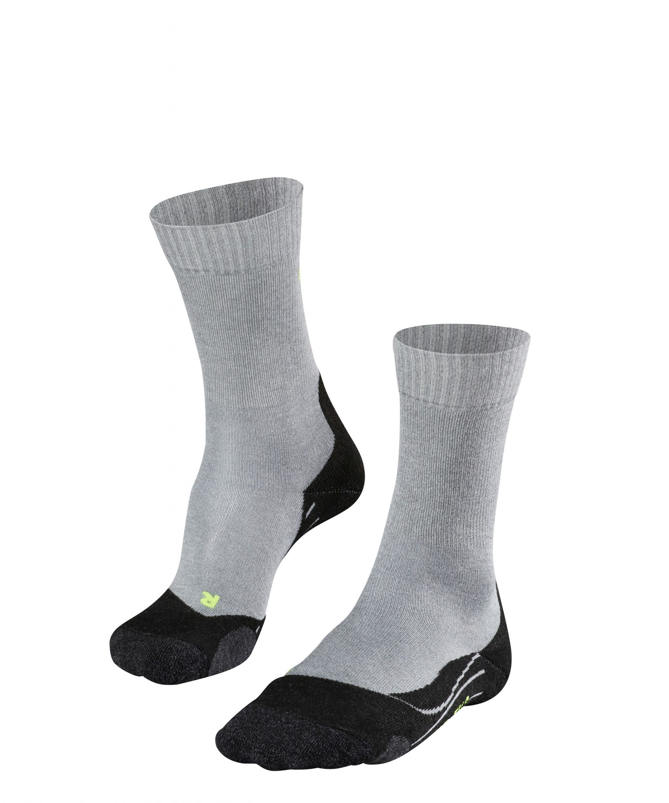 FALKE Heren Wandelsokken TK2 Cool Light Grey